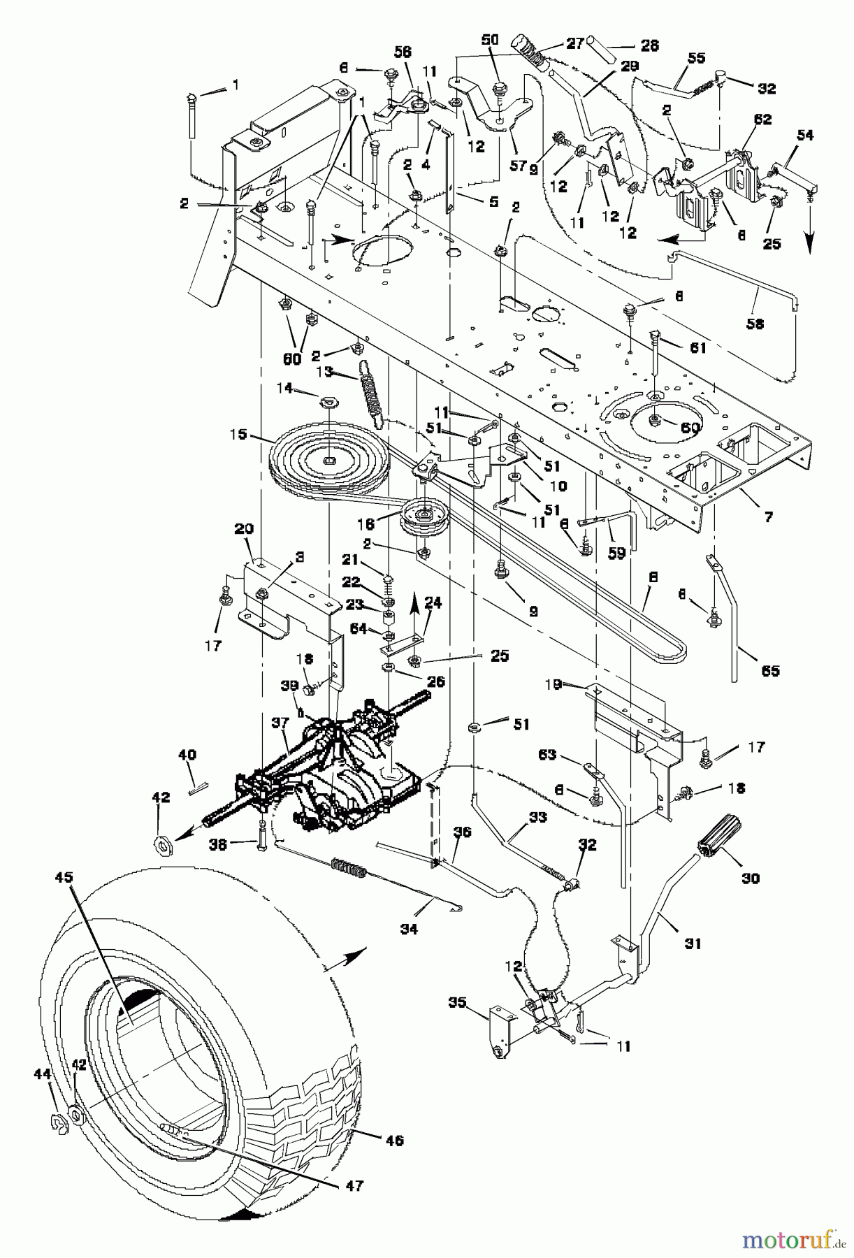  Murray Rasen- und Gartentraktoren 46378x6B - Murray Ultra 46