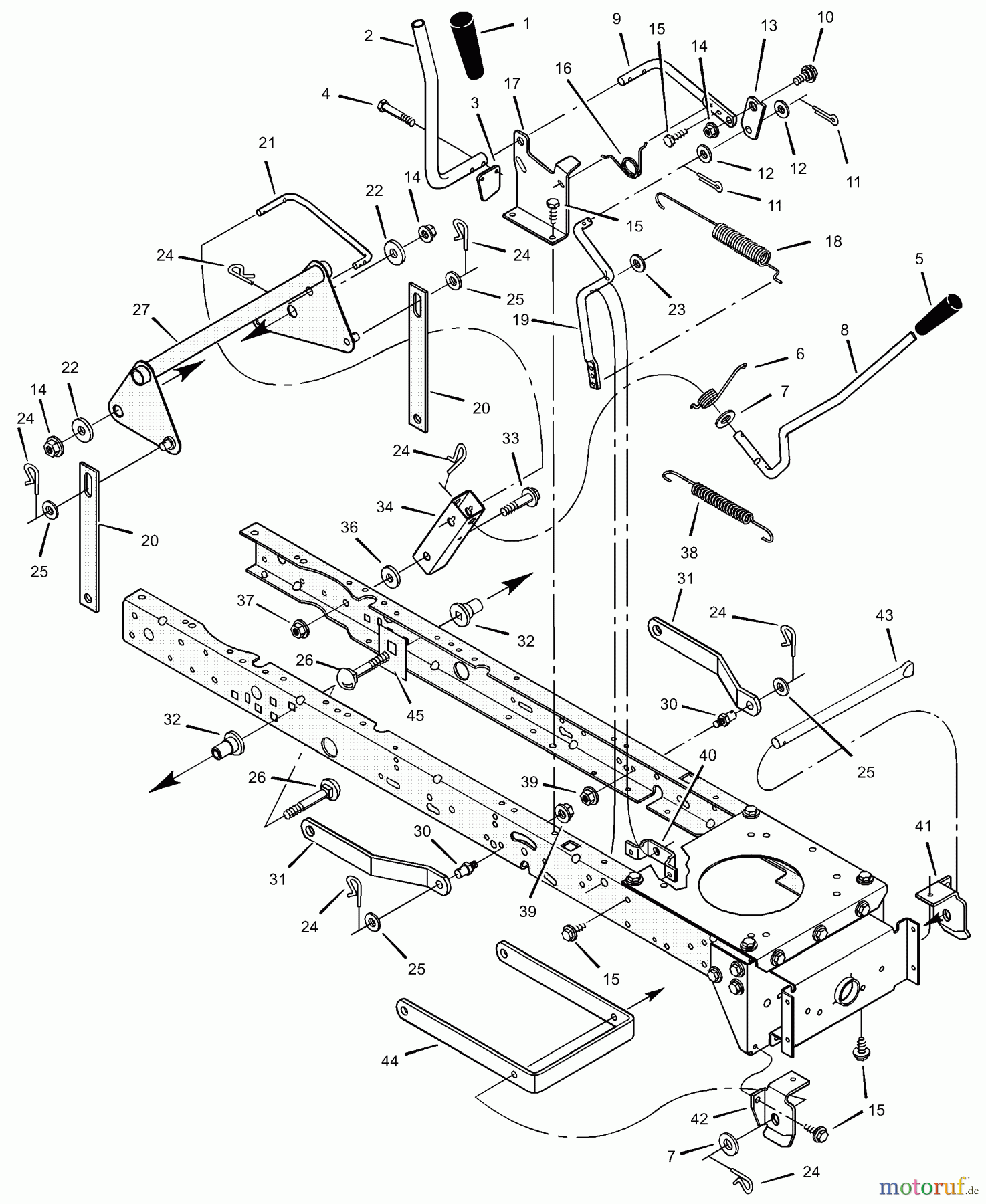 Murray Rasen- und Gartentraktoren 465621x89B - Yard King Performance 46