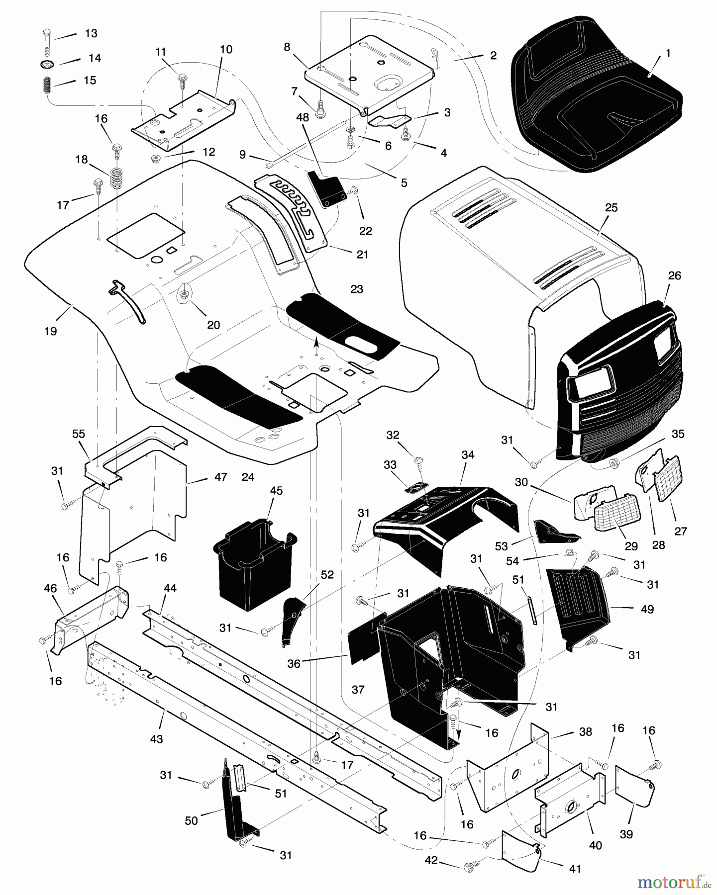  Murray Rasen- und Gartentraktoren 46567x30A - Murray 46