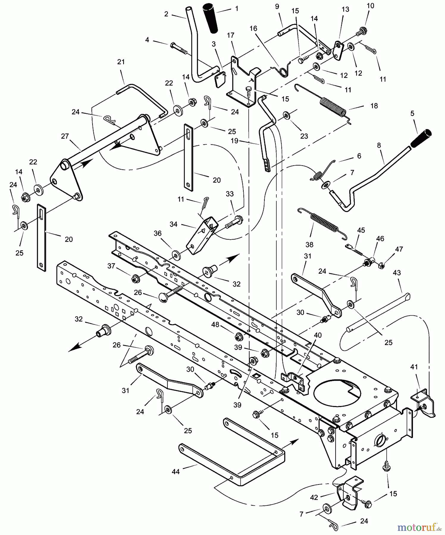  Murray Rasen- und Gartentraktoren 46570x6B - Murray Ultra 46