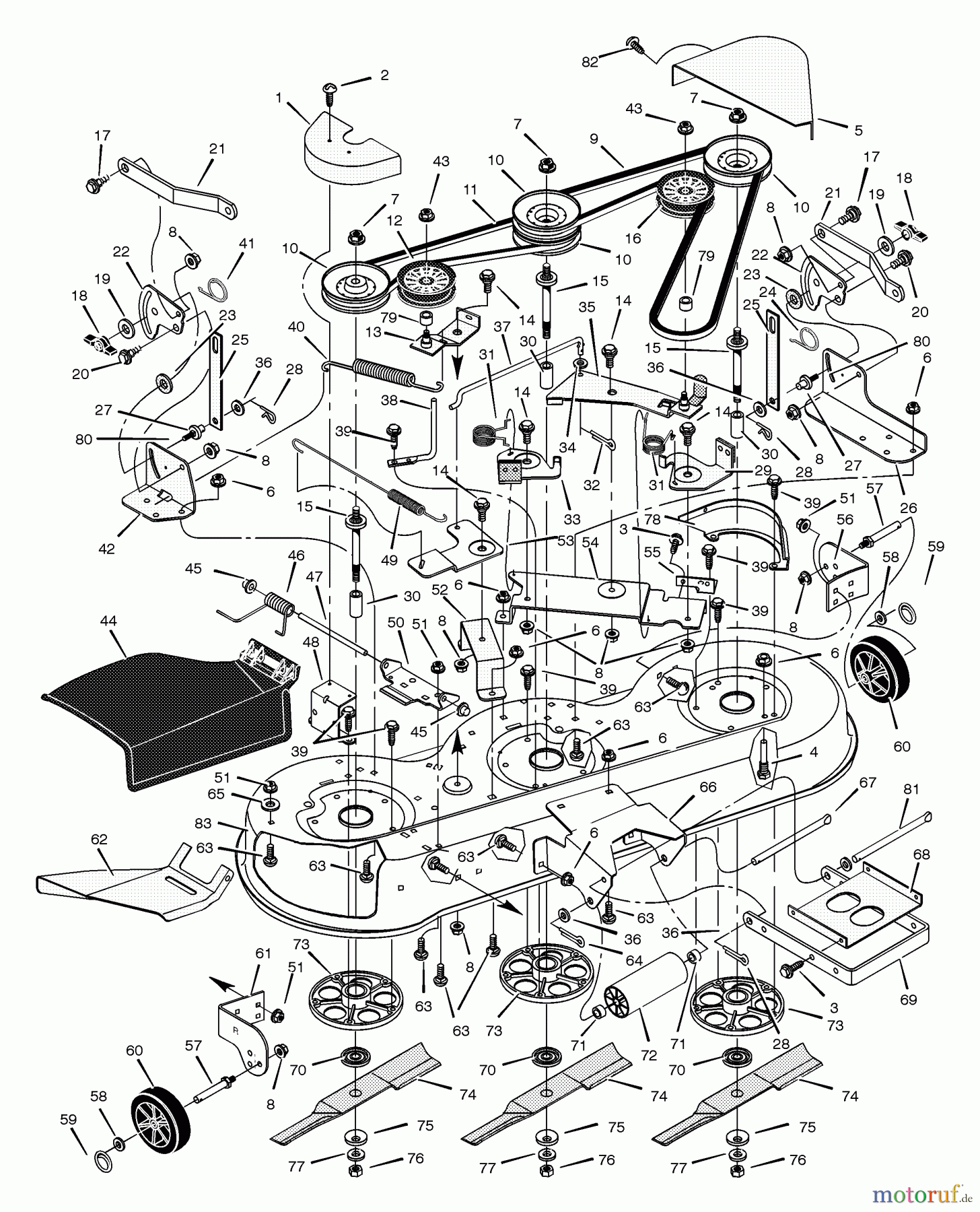  Murray Rasen- und Gartentraktoren 46581x92B - B&S/Murray 46