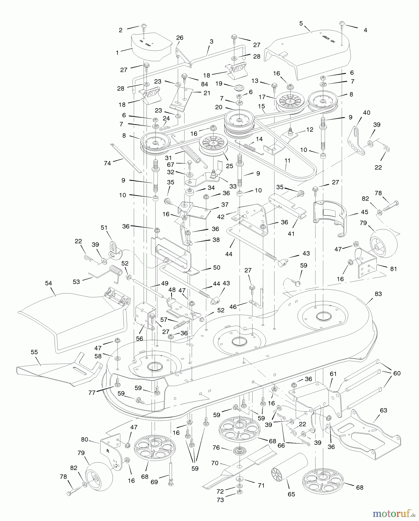  Murray Rasen- und Gartentraktoren 46900B - Murray 46