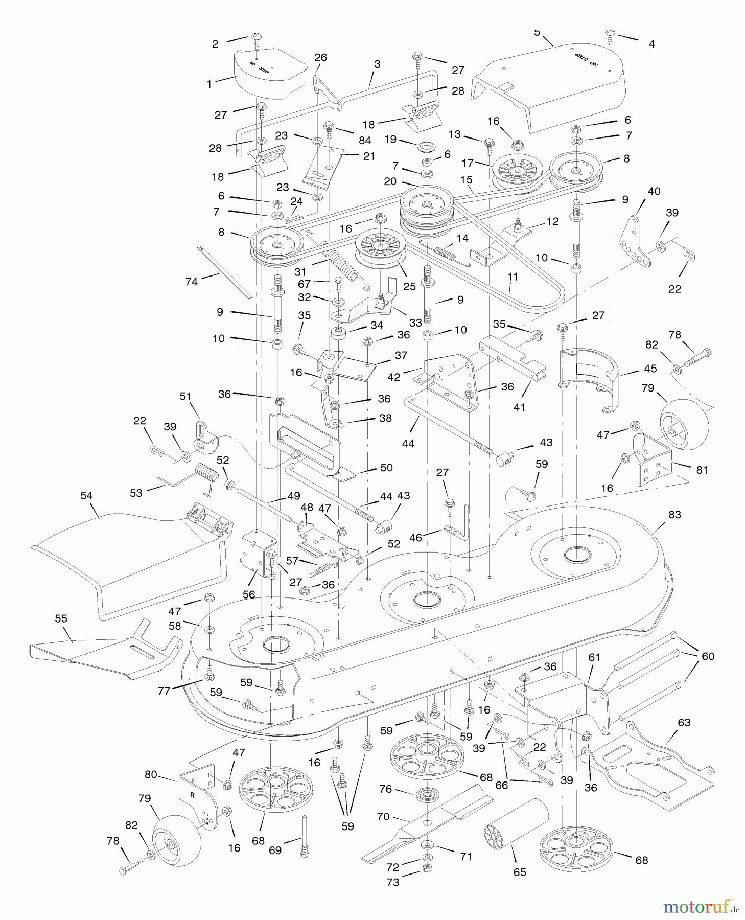  Murray Rasen- und Gartentraktoren 46905x30A - Murray 46