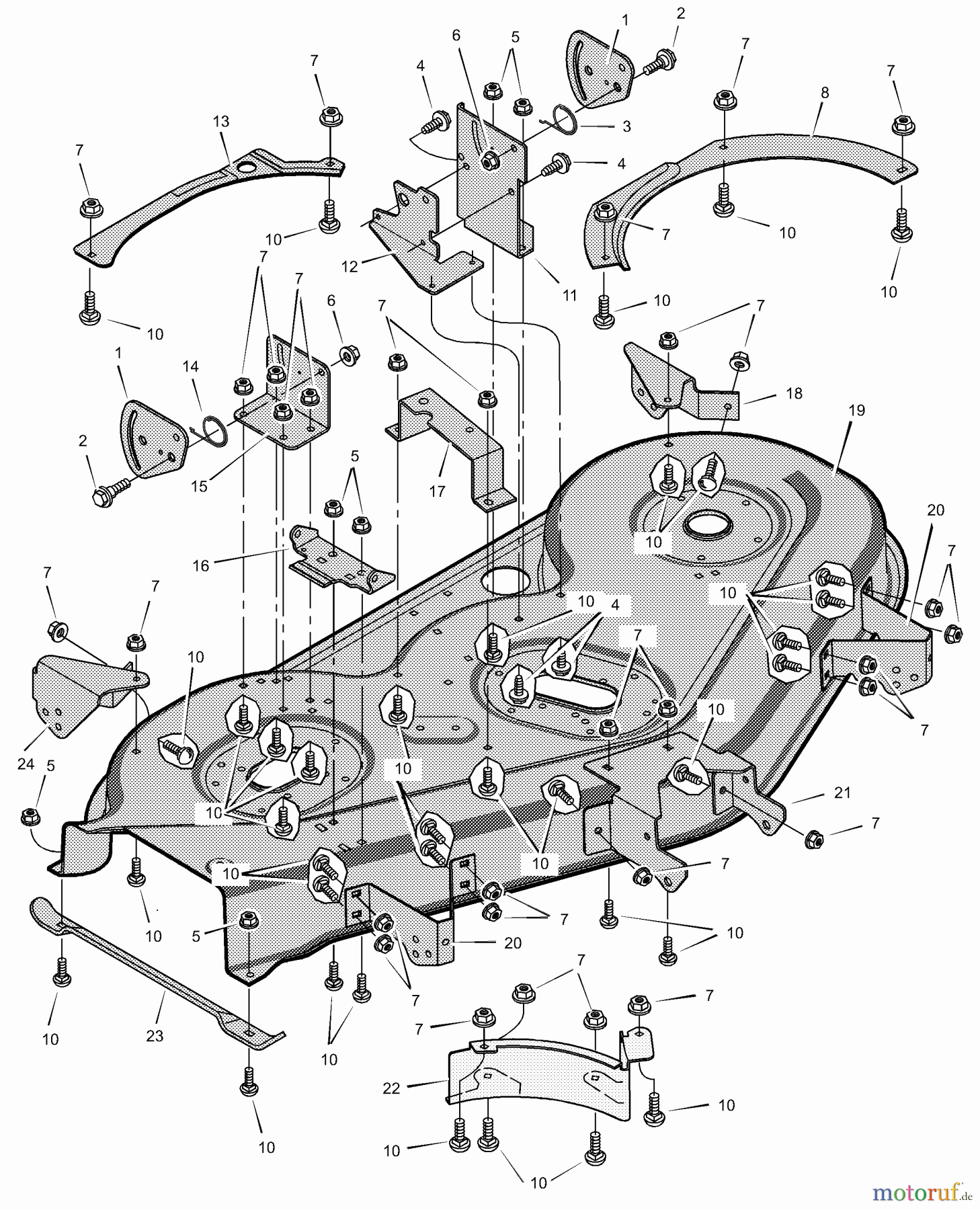  Murray Rasen- und Gartentraktoren 521000x71A - B&S/Murray 52