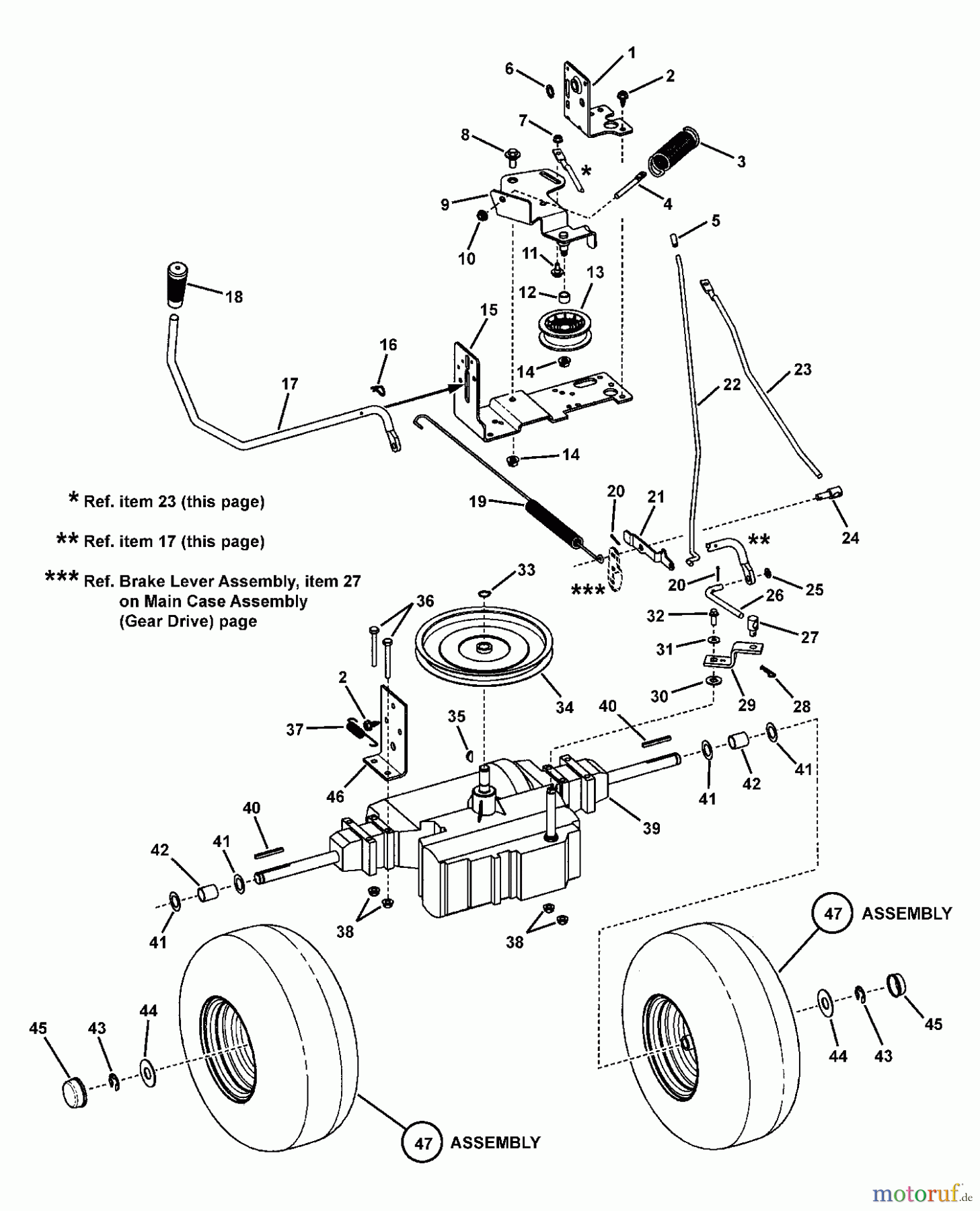  Murray Rasen- und Gartentraktoren CLT185420 (7800309) - Murray 42