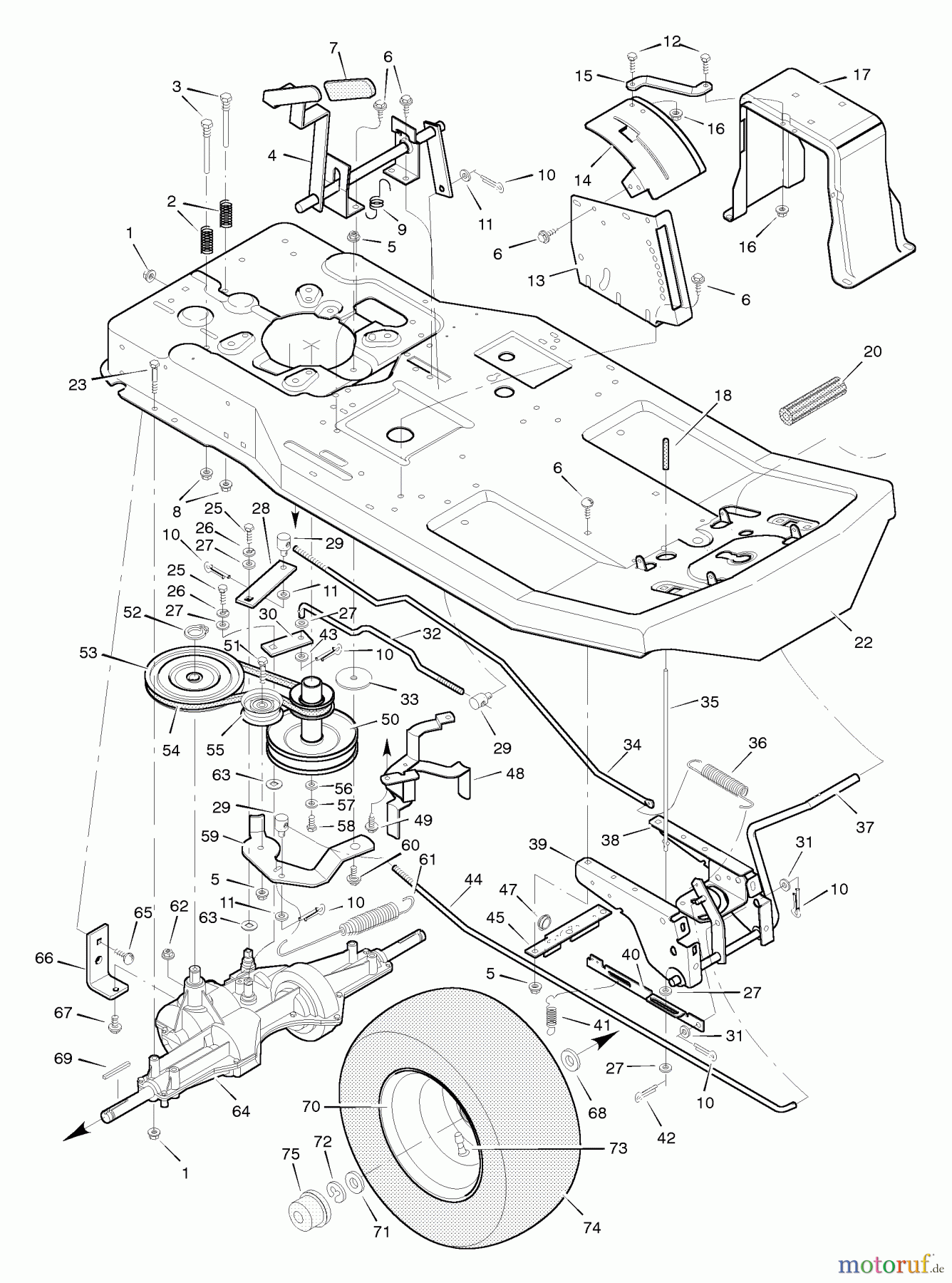  Murray Reitermäher 30560D - Murray 30