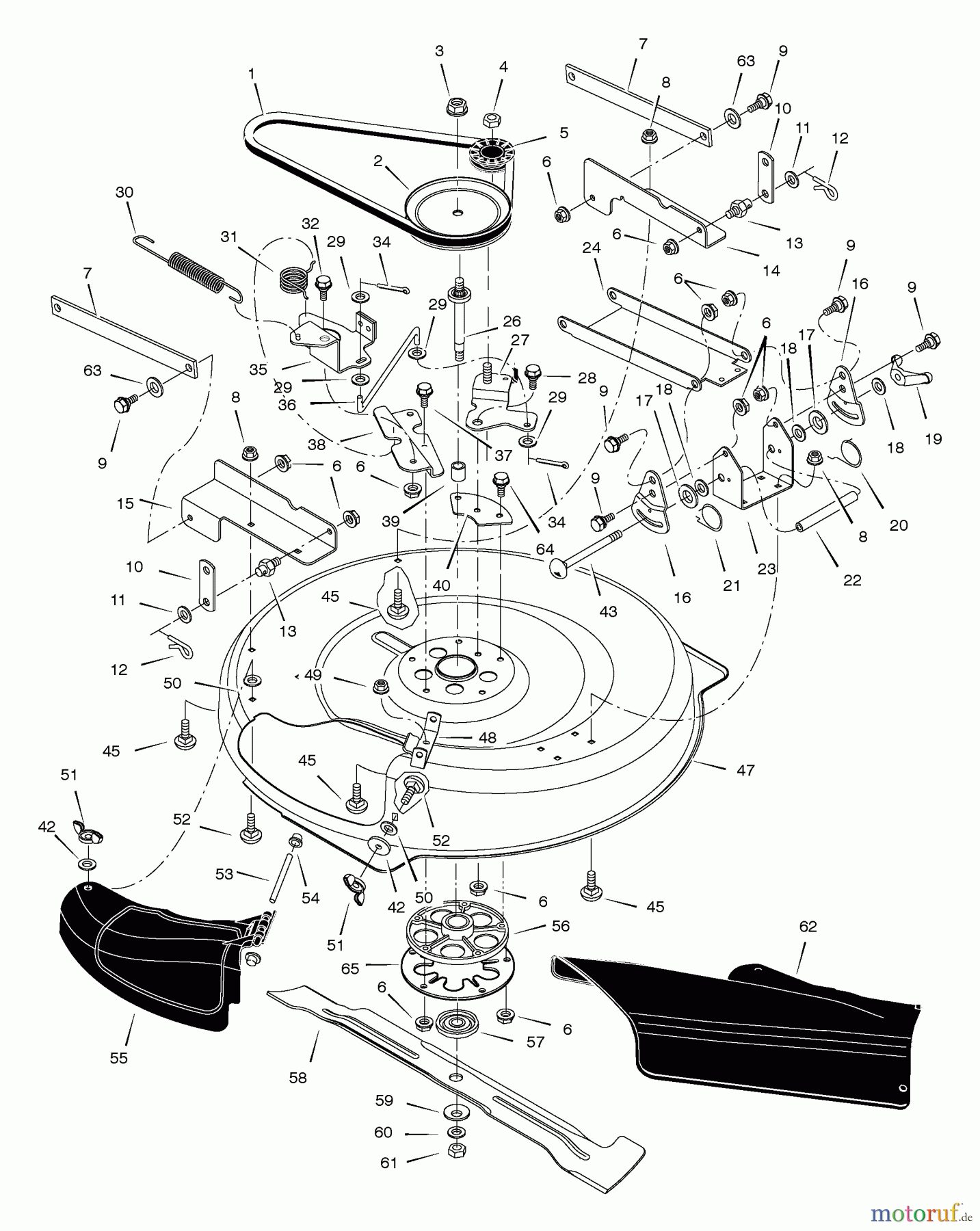 Murray Reitermäher C950-60405-1 - Craftsman 30