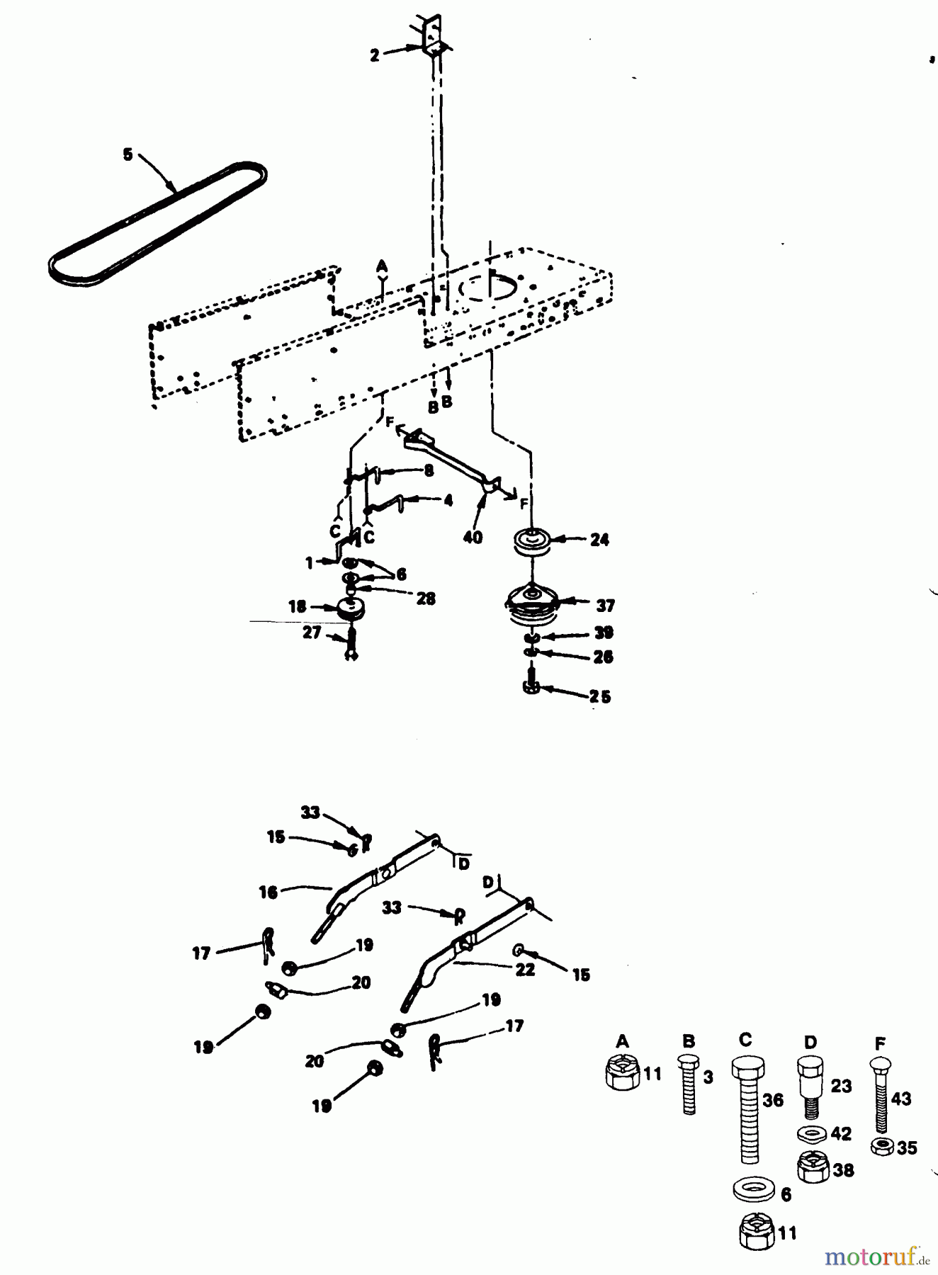 Poulan / Weed Eater Rasen und Gartentraktoren PP1438B - Poulan Pro Lawn Tractor DRIVE