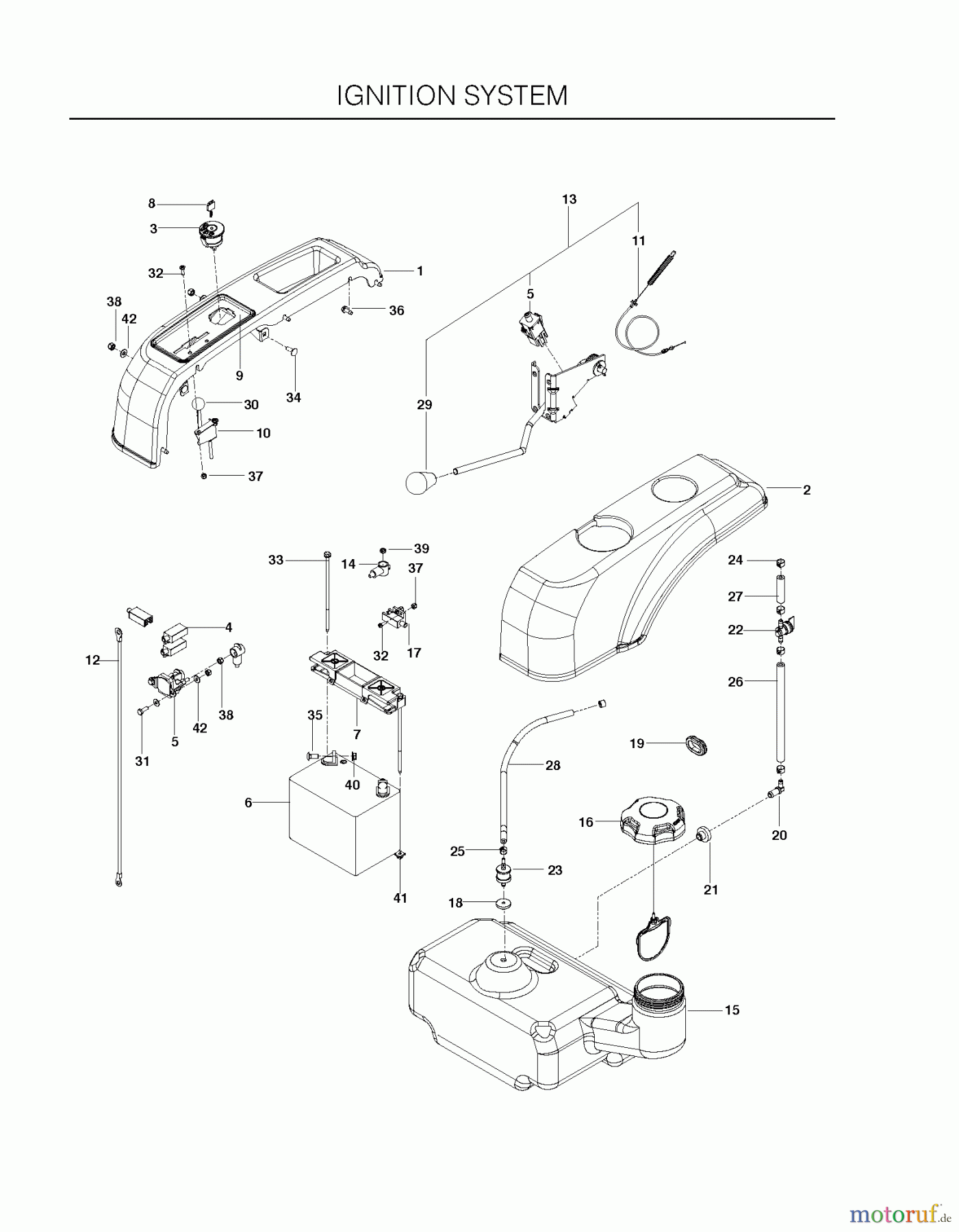 Poulan / Weed Eater Nullwendekreismäher, Zeroturn 301ZX (966681701) - Poulan Pro 30
