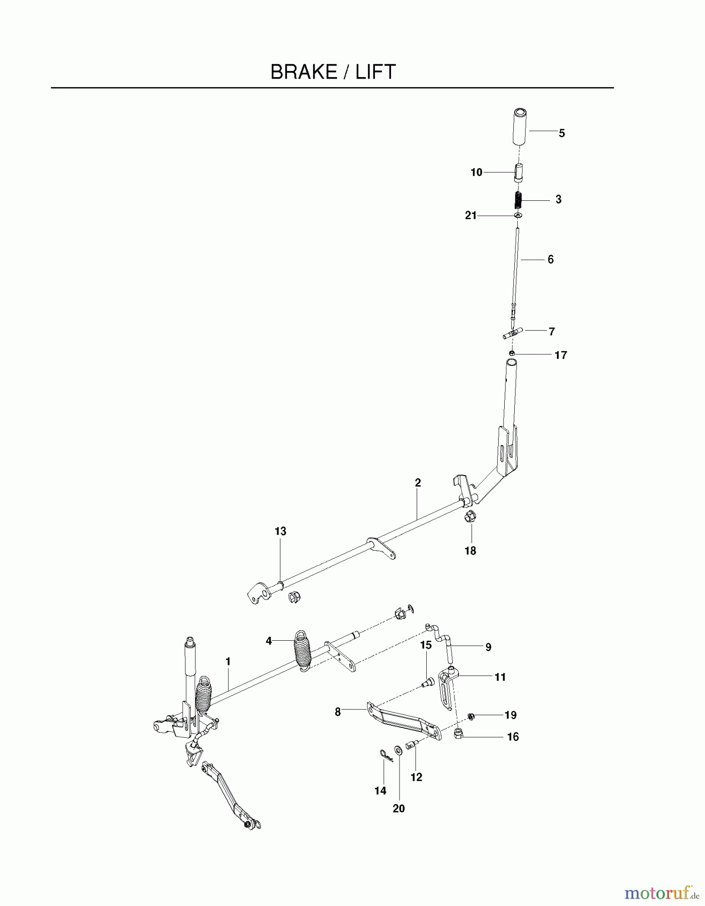 Poulan / Weed Eater Nullwendekreismäher, Zeroturn 461ZX (966681801) - Poulan Pro 46