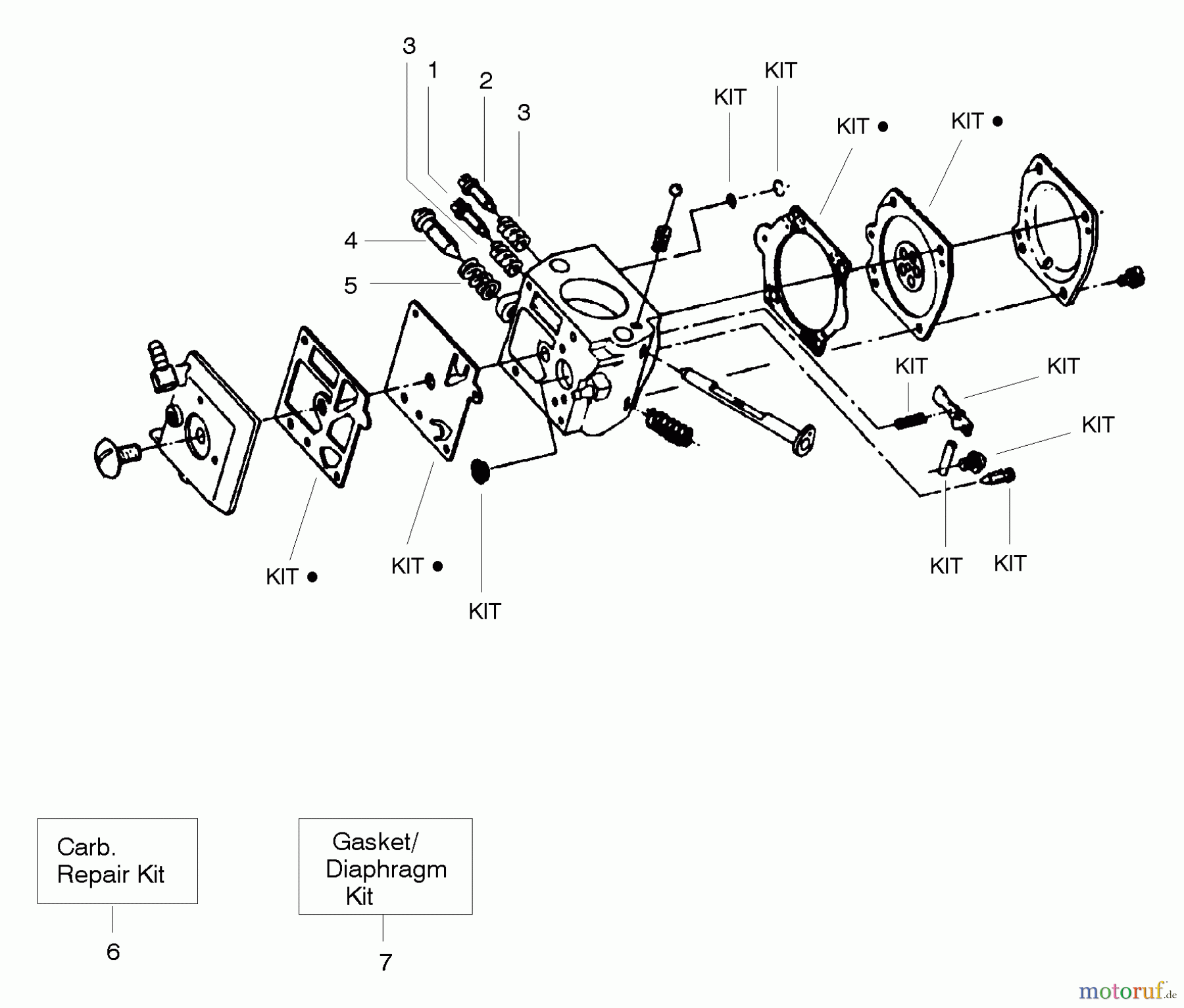  Poulan / Weed Eater Motorsägen PP380 - Poulan Pro Chainsaw Carburetor- 530069895 HDA- #137