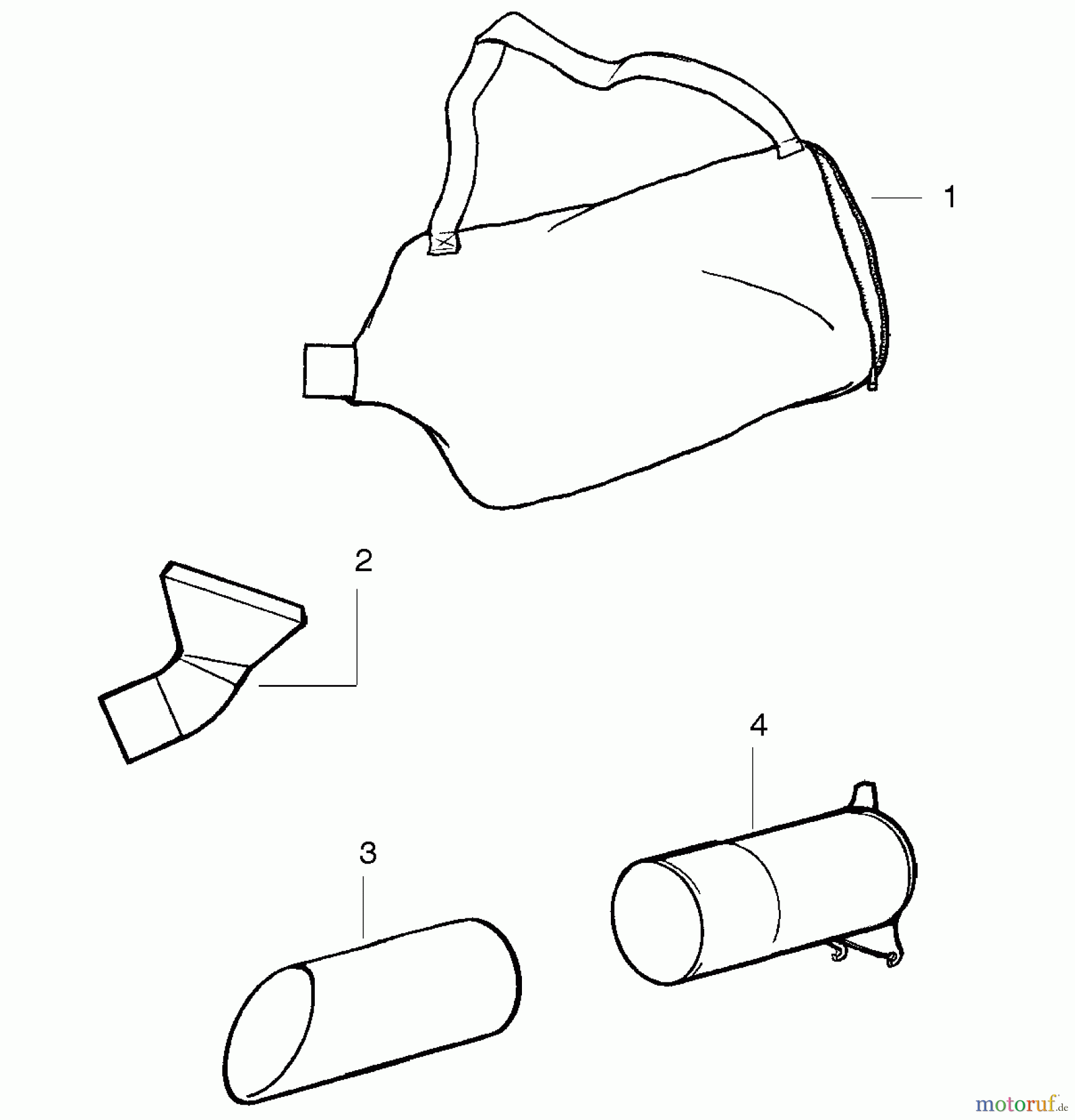  Poulan / Weed Eater Bläser / Sauger / Häcksler / Mulchgeräte SM400 (Type 2) - Poulan Pro Blower Tube - Vacuum Tube Assy.