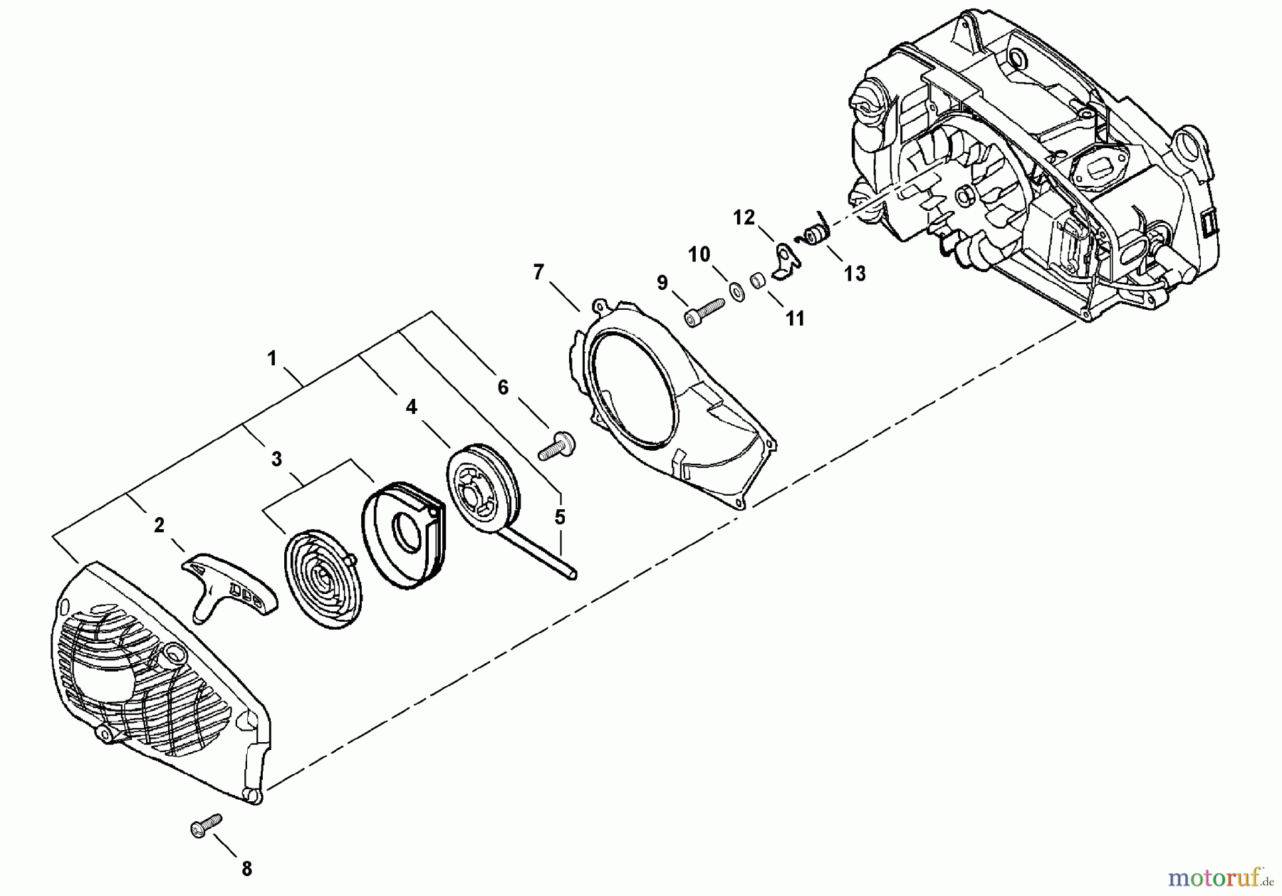  Shindaiwa Sägen, Motorsägen 326T - Shindaiwa Chainsaw Starter