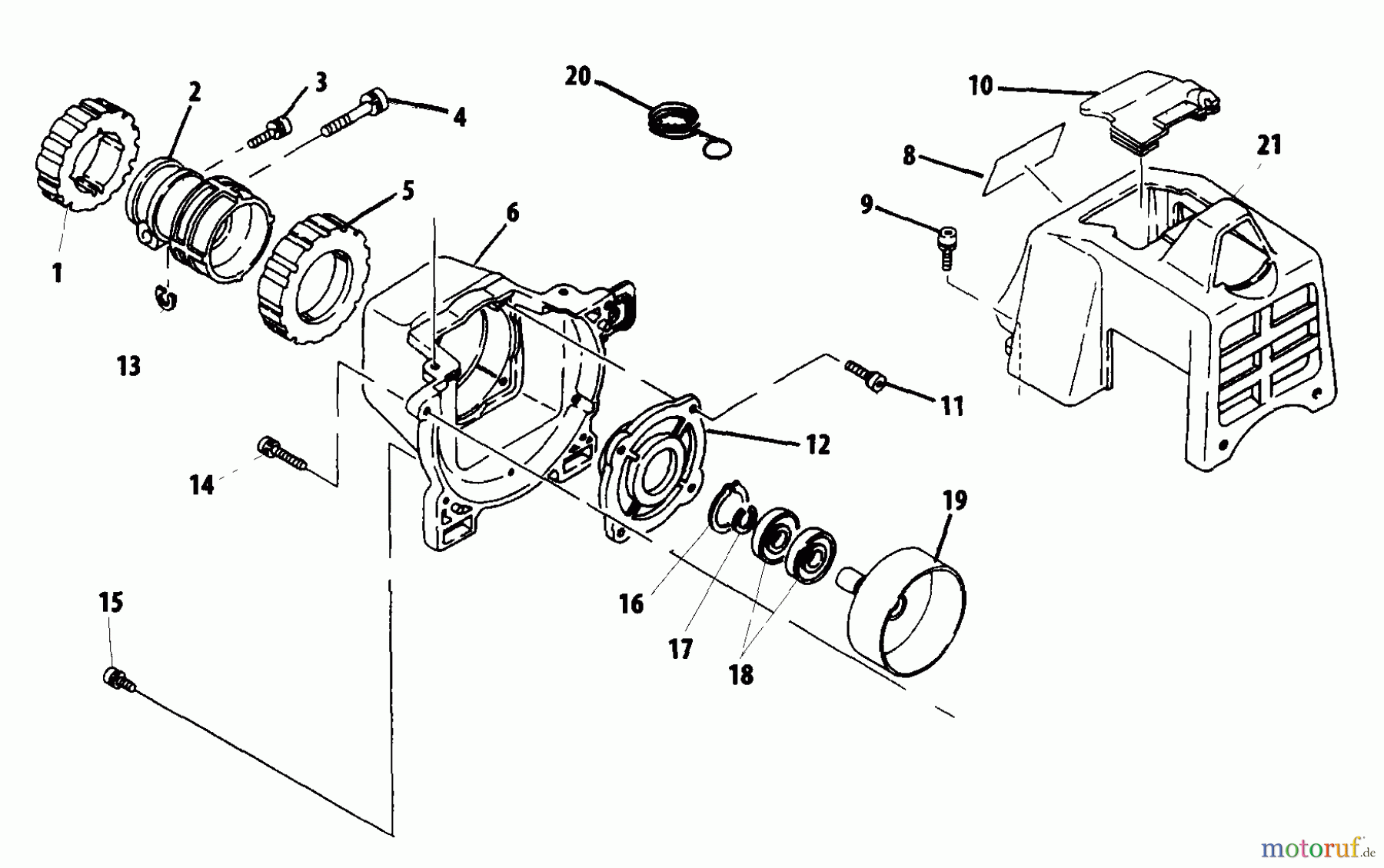  Shindaiwa Trimmer, Faden / Bürste T270 - Shindaiwa String Trimmer Fan Cover