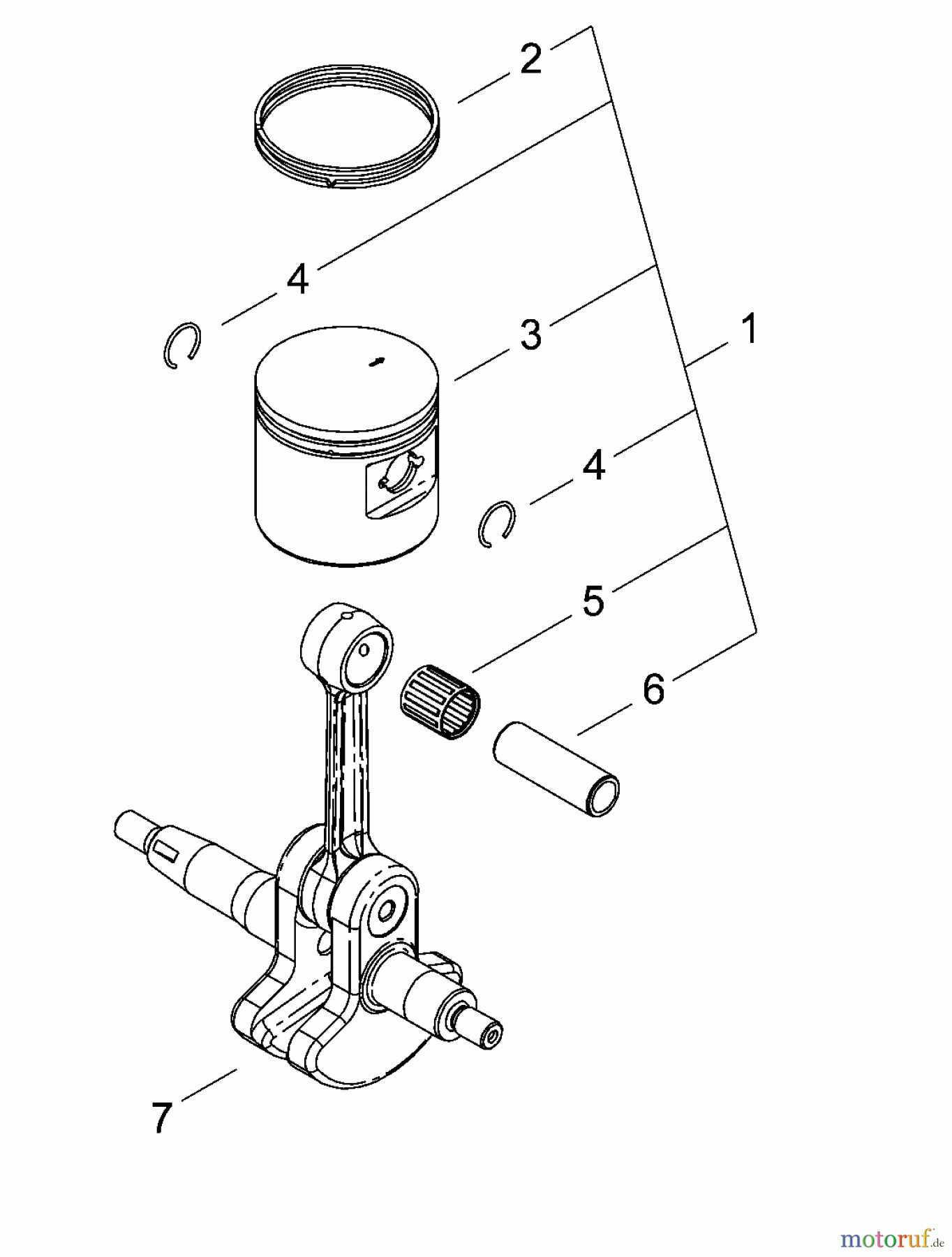  Shindaiwa Bläser / Sauger / Häcksler / Mulchgeräte EB802RT - Shindaiwa Back Pack Blower Piston