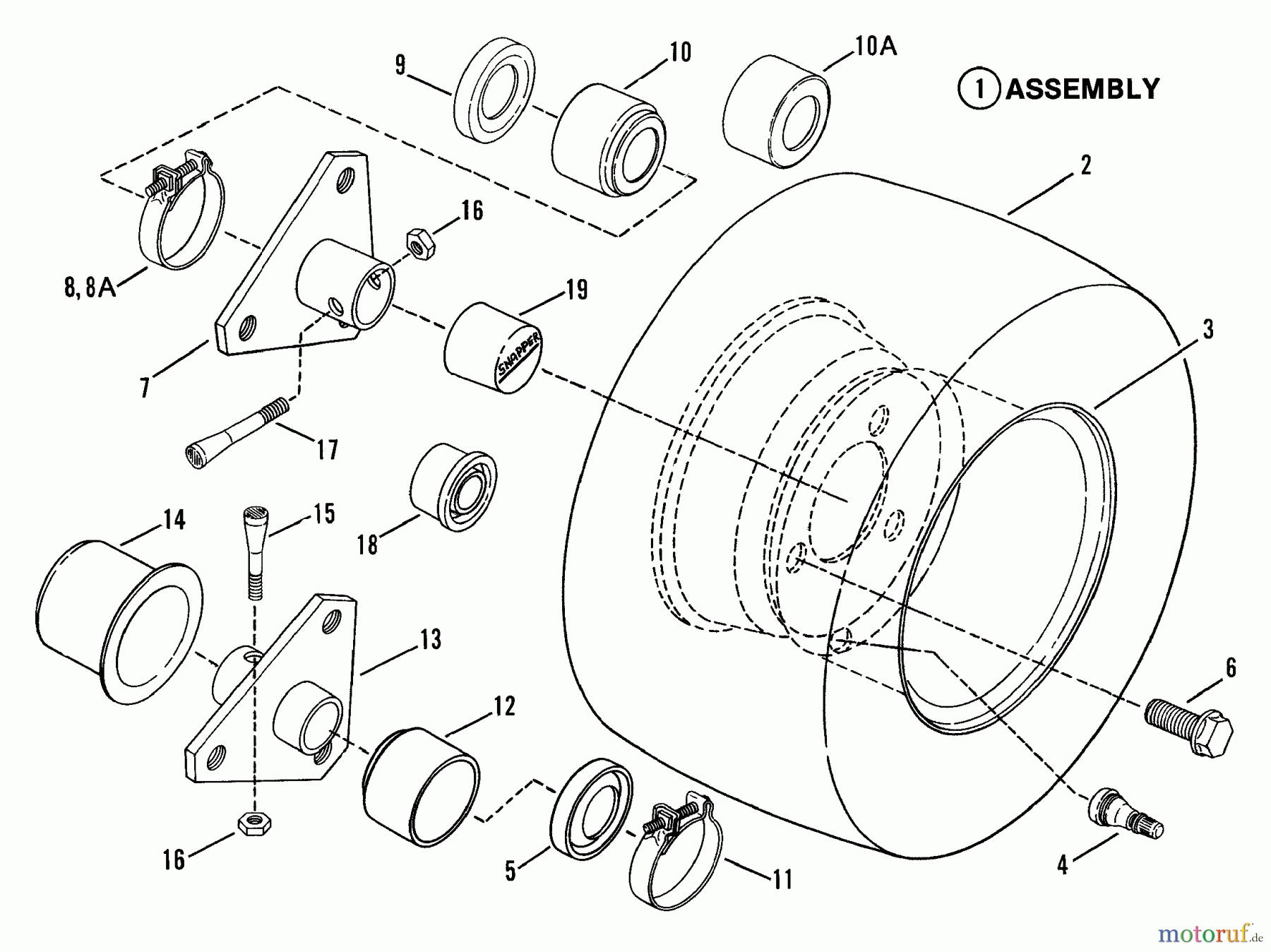  Snapper Reitermäher 33147BVE - Snapper 33