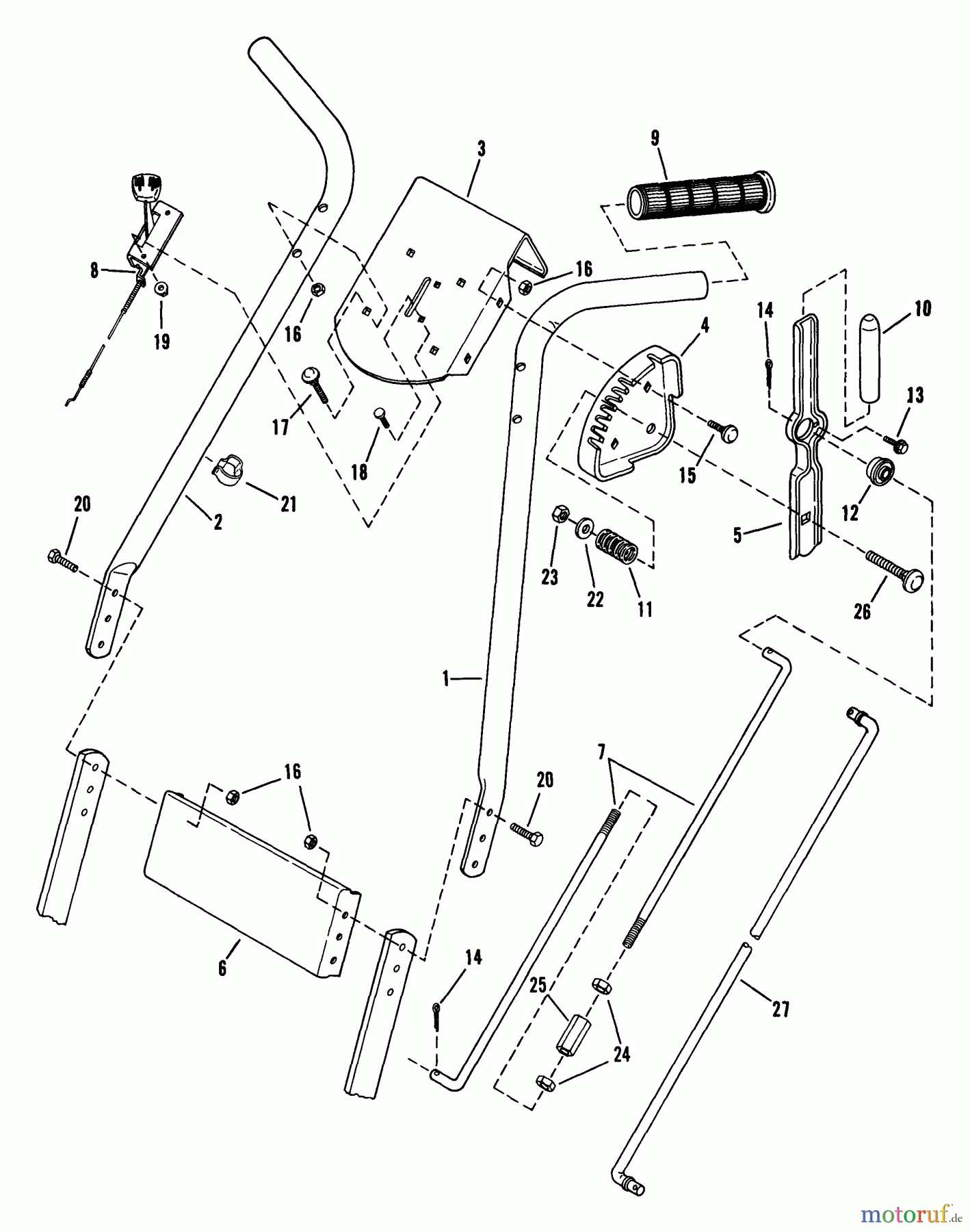  Snapper Kantenschneider ET250-2 - Snapper Edger Trimmer, 2.5 HP, 2-Cycle, Series 0 Handles & Controls