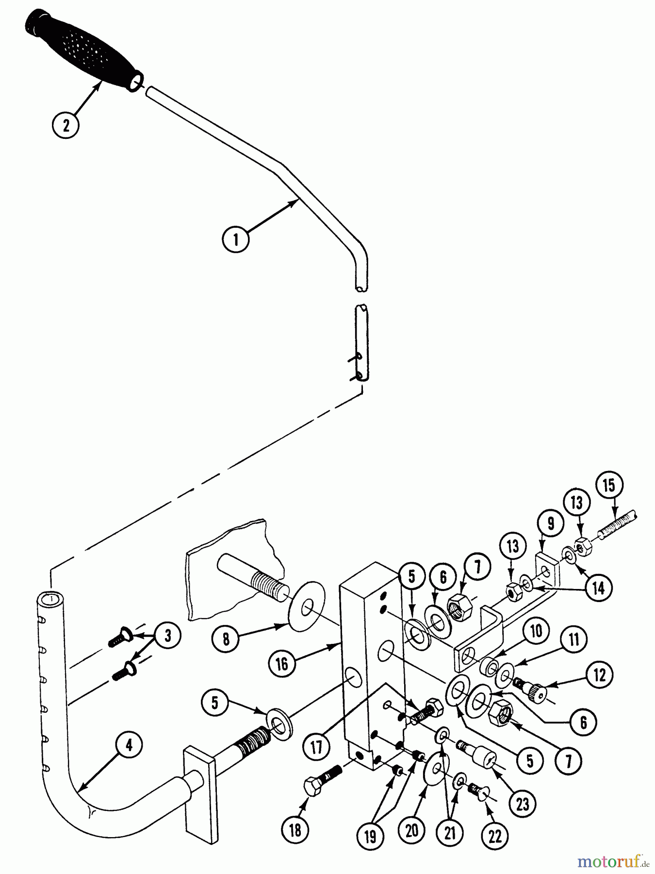  Snapper Nullwendekreismäher, Zero-Turn Z160T (82149) - Snapper 16 HP Zero-Turn Mower, Chain Drive, ZTR Series 0 Steering Control Parts