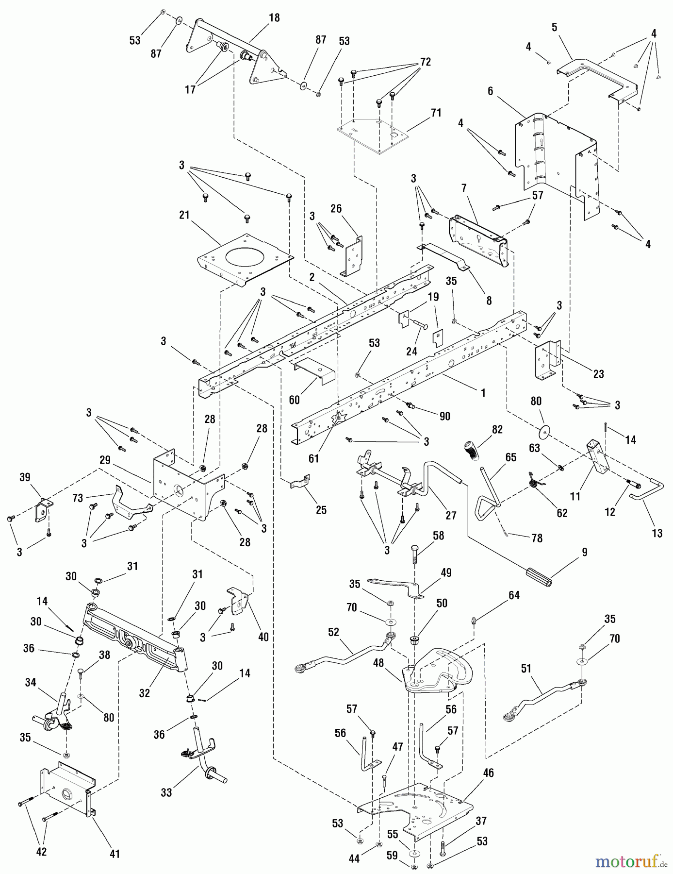  Snapper Rasen- und Gartentraktoren LT23460AWSC (7800542) - Snapper 46