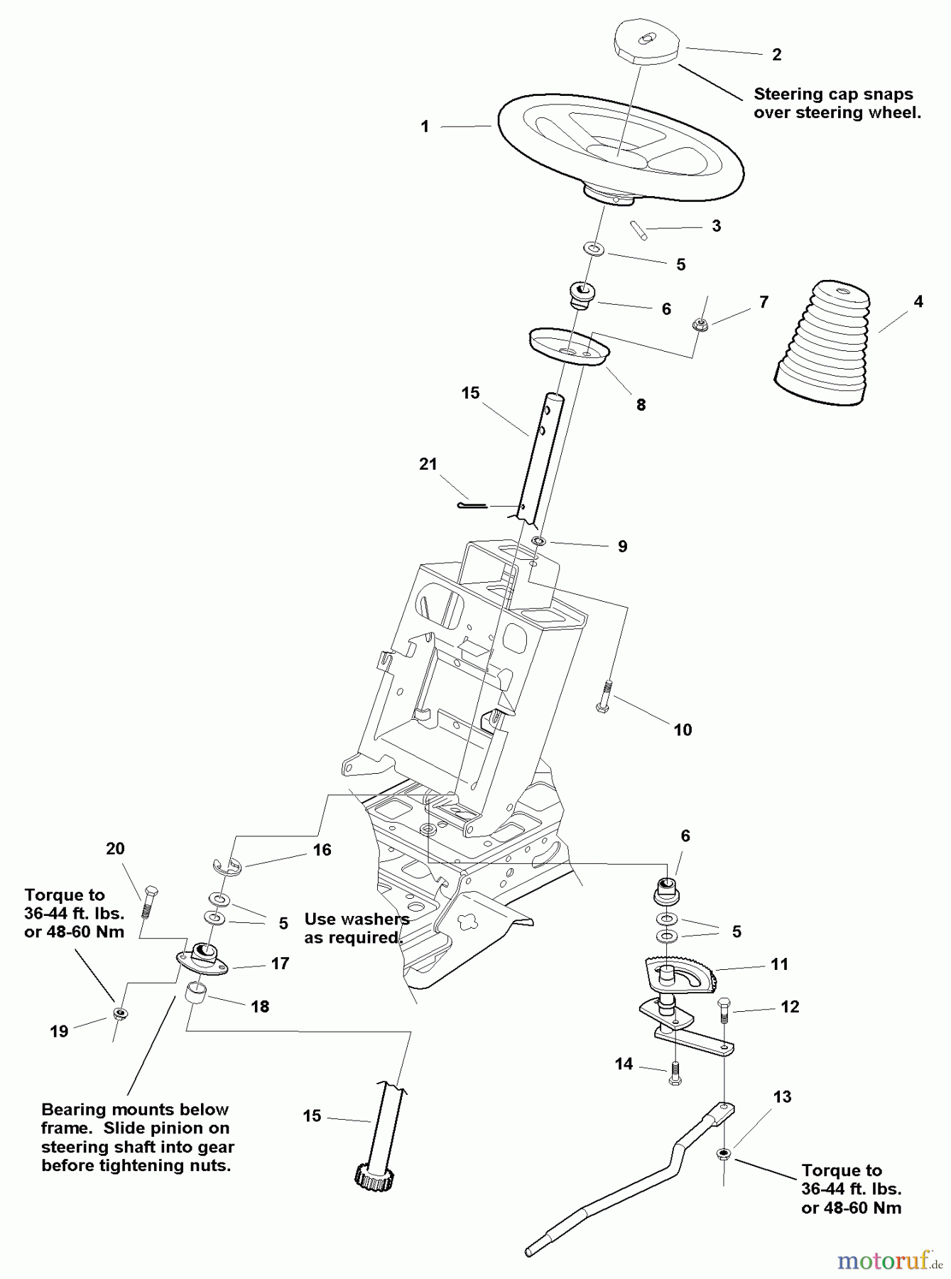  Snapper Rasen- und Gartentraktoren YT1850 (1694369 & 2690068) - Snapper 50