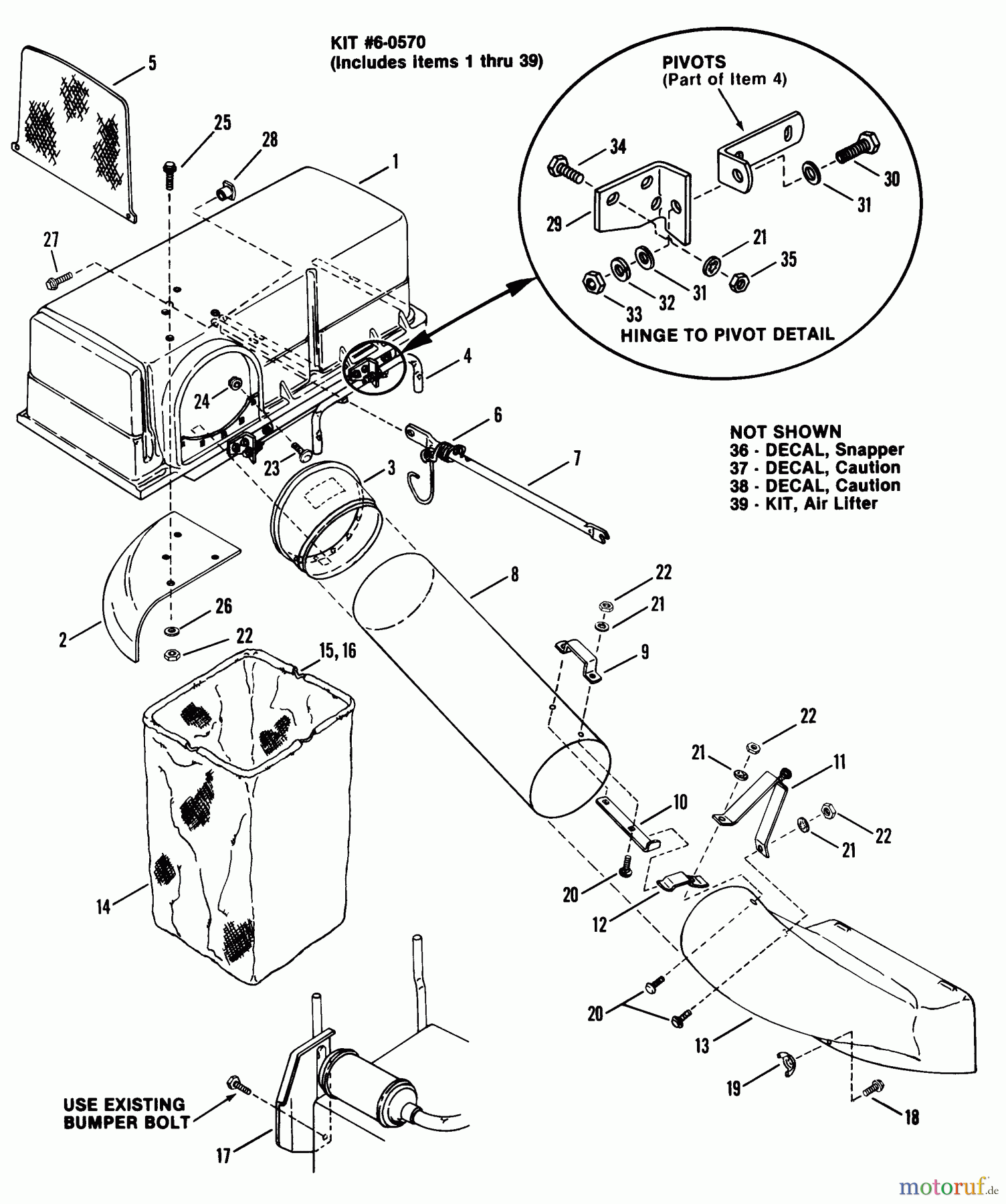  Snapper Reitermäher 41115SC - Snapper 41