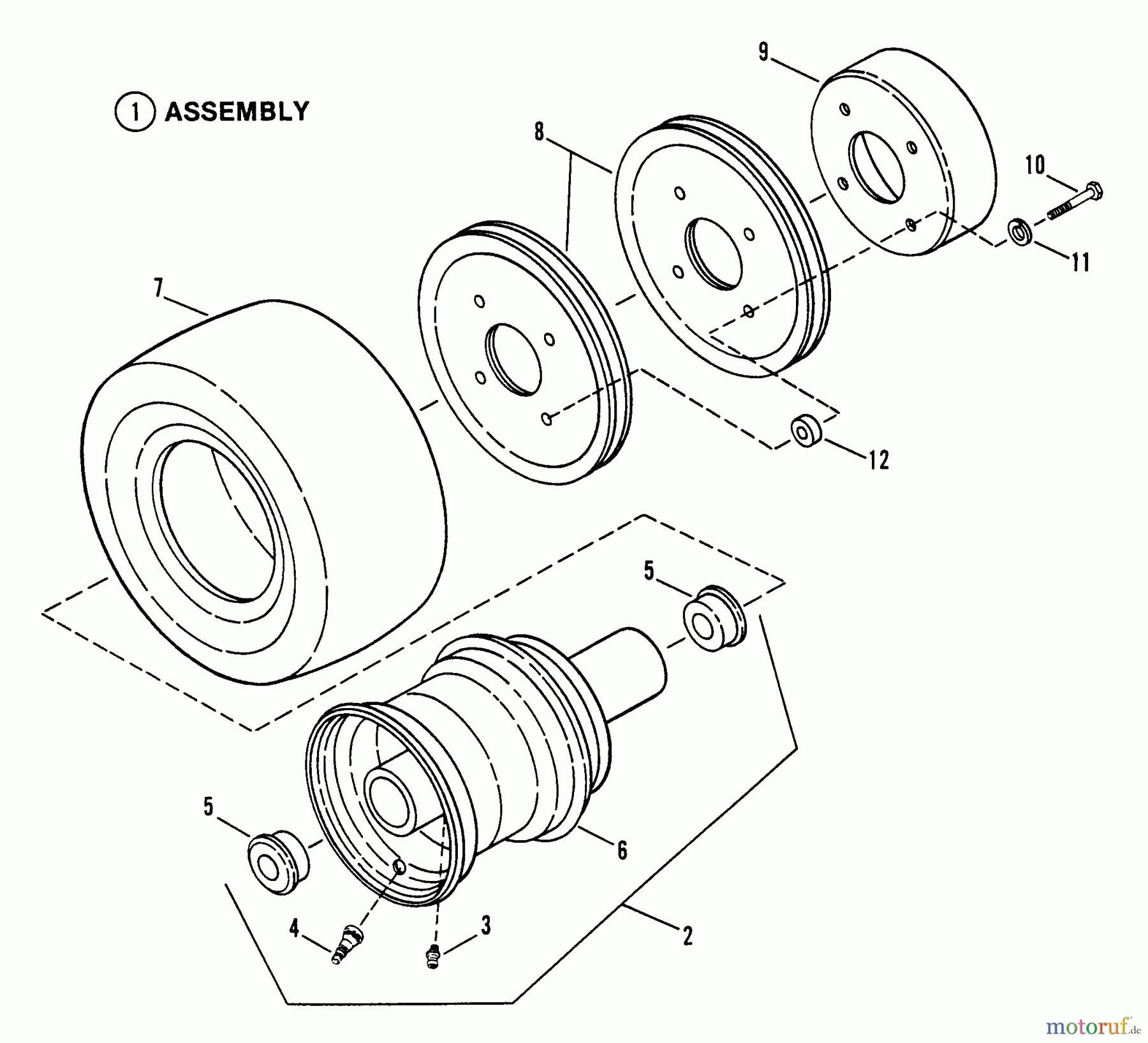  Snapper Rasenmäher für Großflächen PL71404KV - Snapper Wide-Area Walk-Behind Mower, 14 HP, Gear Drive, Loop Handle, Series 4 Traction, Rear Wheel Assembly