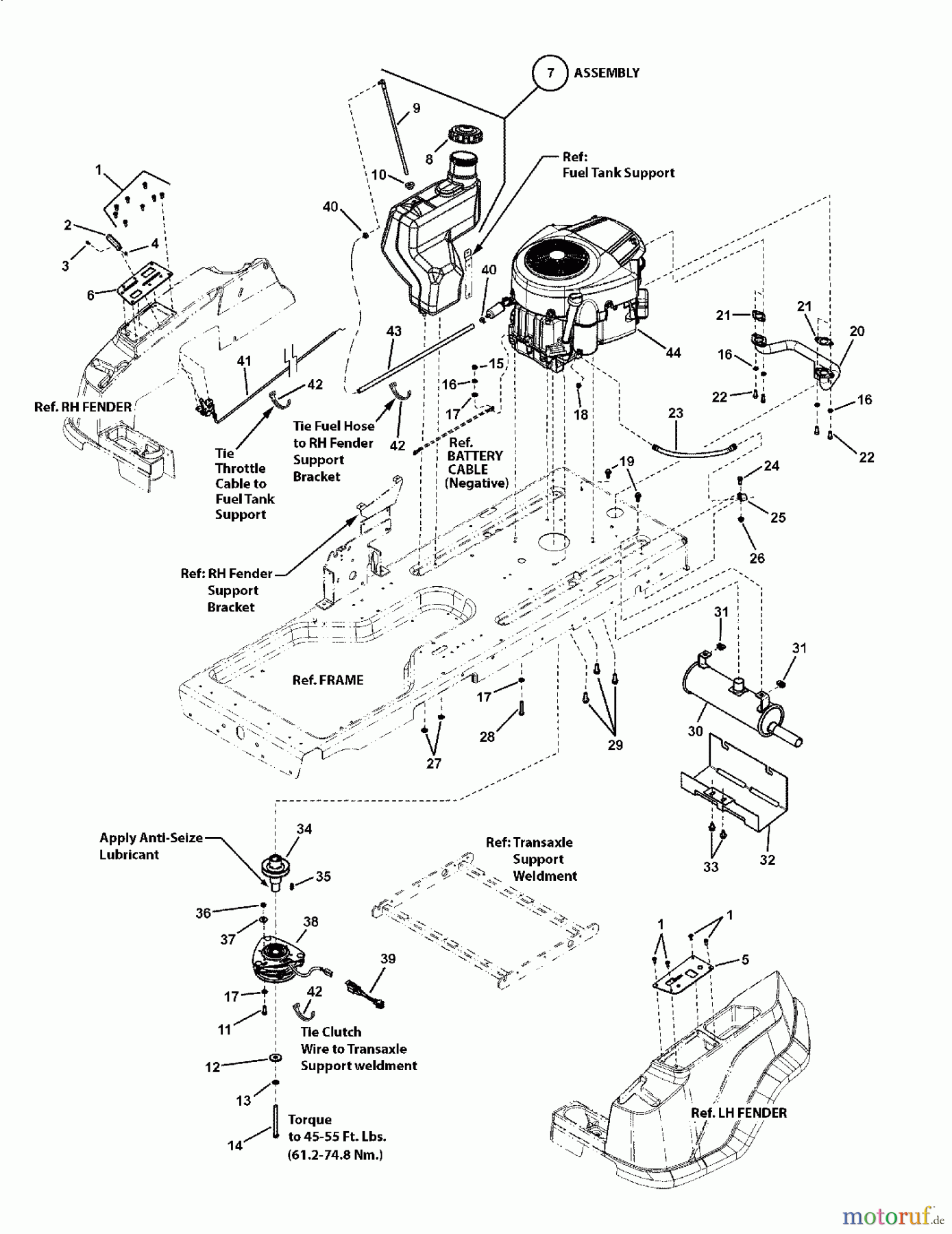  Snapper Nullwendekreismäher, Zero-Turn RZT27460 (7800578) - Snapper 46