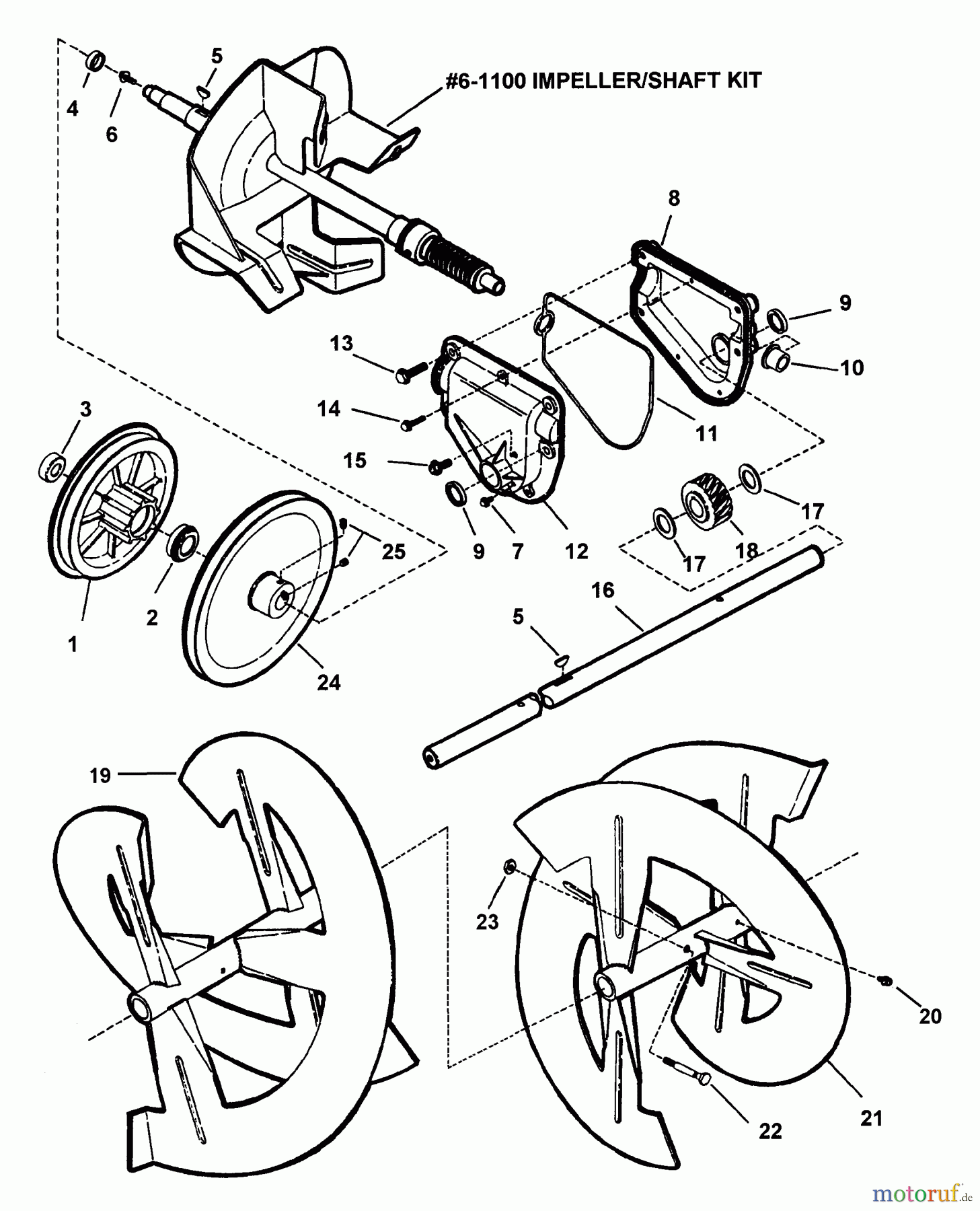  Snapper Schneefräsen EI5223 - Snapper 22