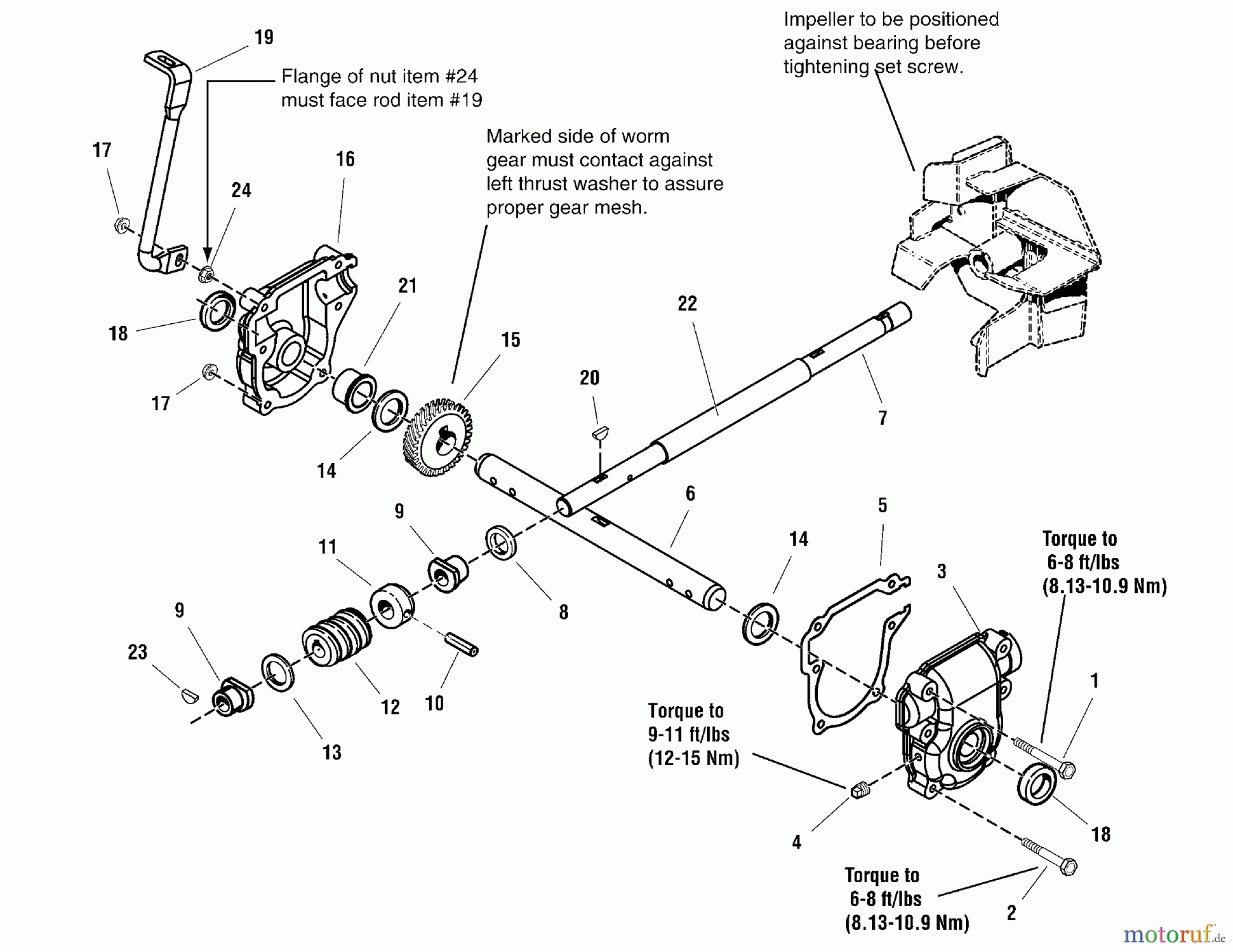  Snapper Schneefräsen H1226E (1696176-01) - Snapper 26