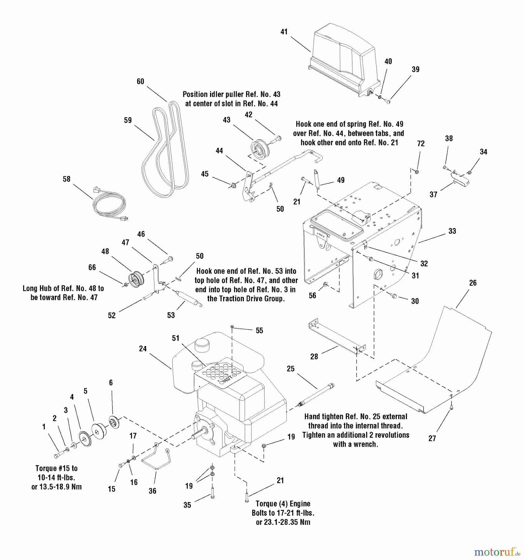  Snapper Schneefräsen XL1738E (1695358) - Snapper 38