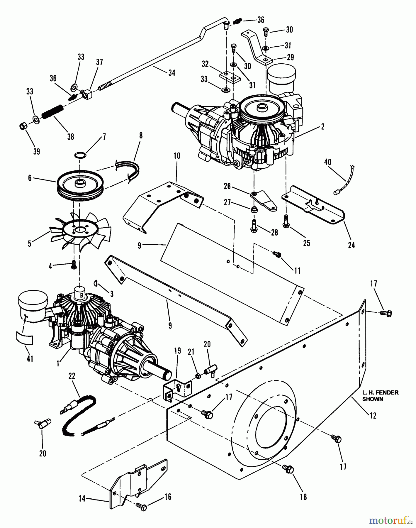  Snapper Nullwendekreismäher, Zero-Turn HZ14330BVE - Snapper 33