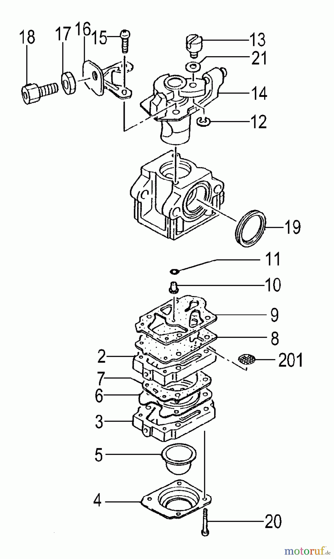 Tanaka Sonstiges Moby - Tanaka X 25cc PowerBoard Carburetor