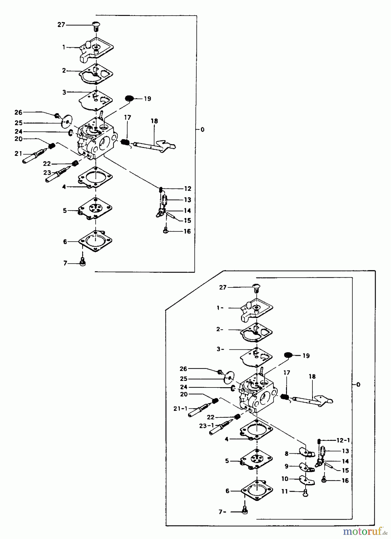  Tanaka Motorsägen ECS-351 - Tanaka Chainsaw Carburetor