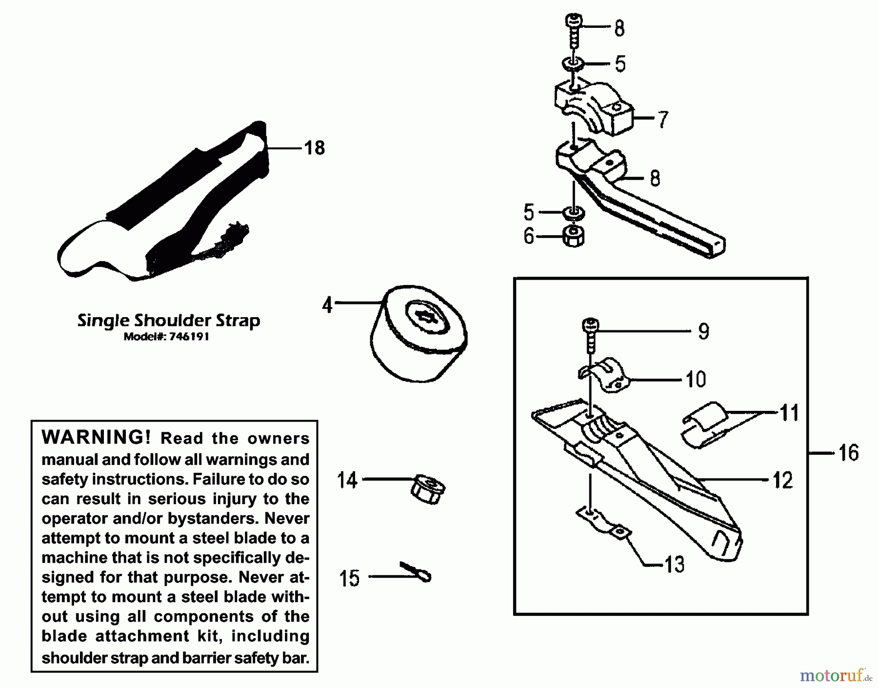  Tanaka Zubehör TBC-230SF - Tanaka Multi Task Tool Blade Kit