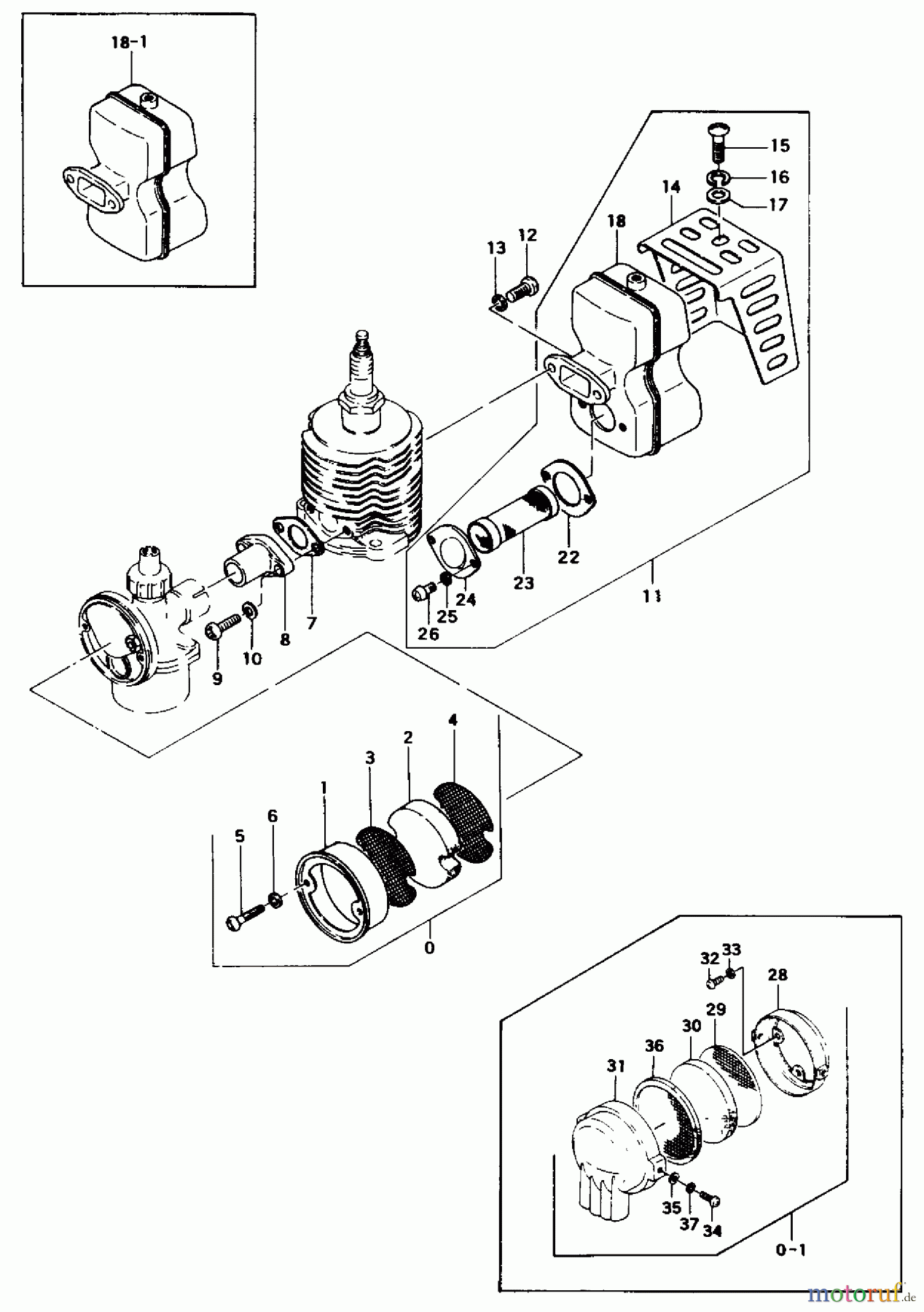 Tanaka Wasser Pumpen QCP-121 - Tanaka Centrifugal Pump Air Cleaner & Muffler