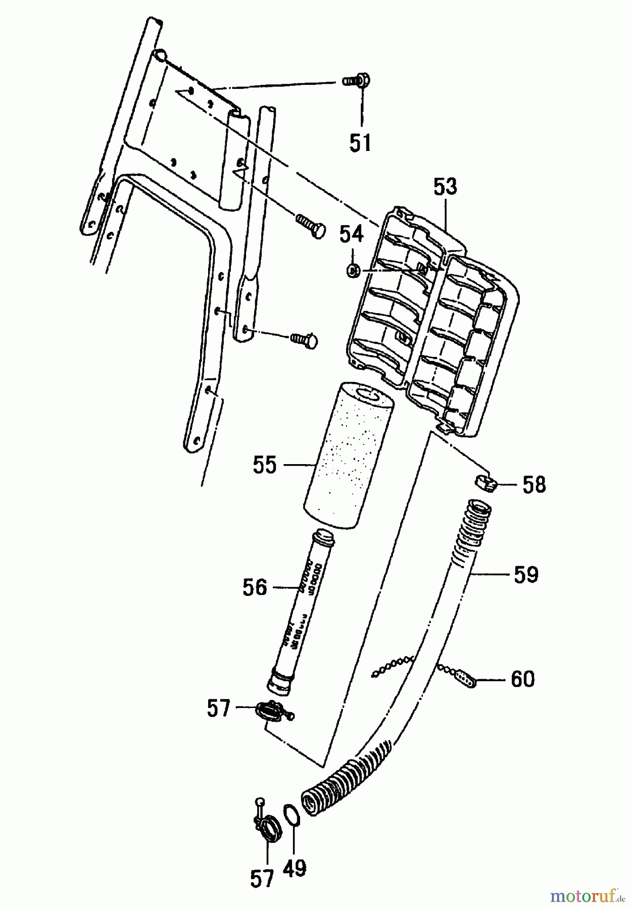 Tanaka Kantenschneider TLE-600 - Tanaka Walk-Behind Edger Upper (Large) Air Filter