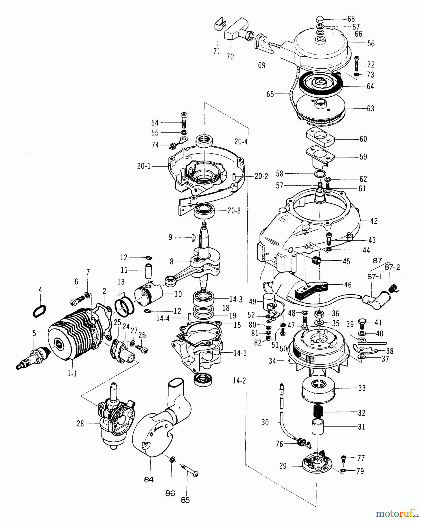  Tanaka Botsmotoren TOB-12B - Tanaka 1.2HP Outboard Motor Engine (Part 1)