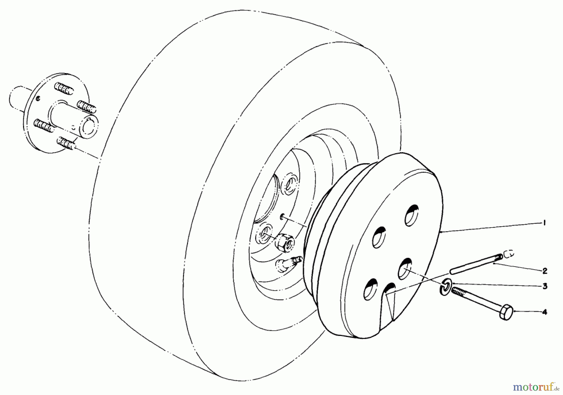 Toro Neu Mowers, Deck Assembly Only 30544 (117/120) - Toro 44