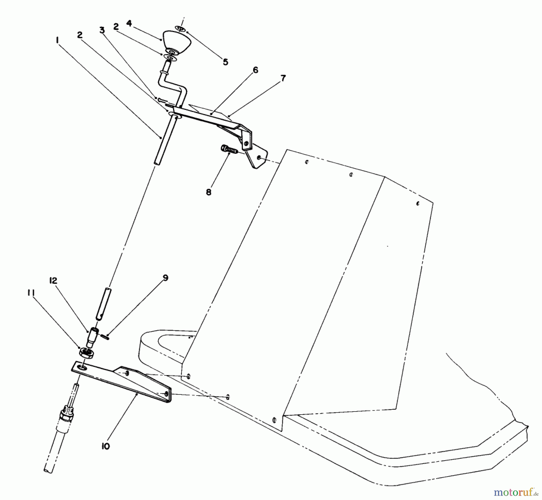 Toro Neu Mowers, Deck Assembly Only 30544 (120) - Toro 44