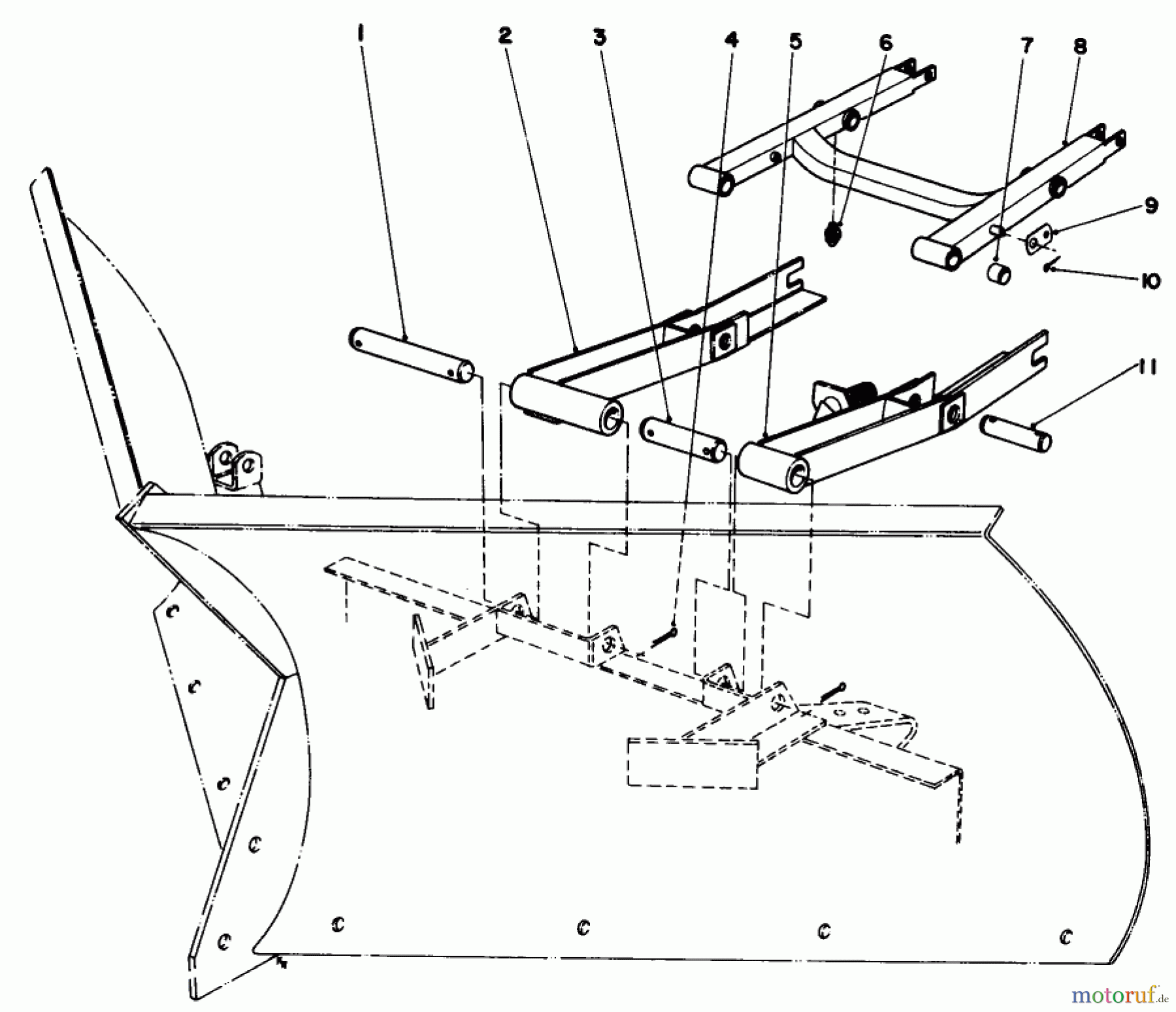  Toro Neu Mowers, Deck Assembly Only 30555 (200) - Toro 52