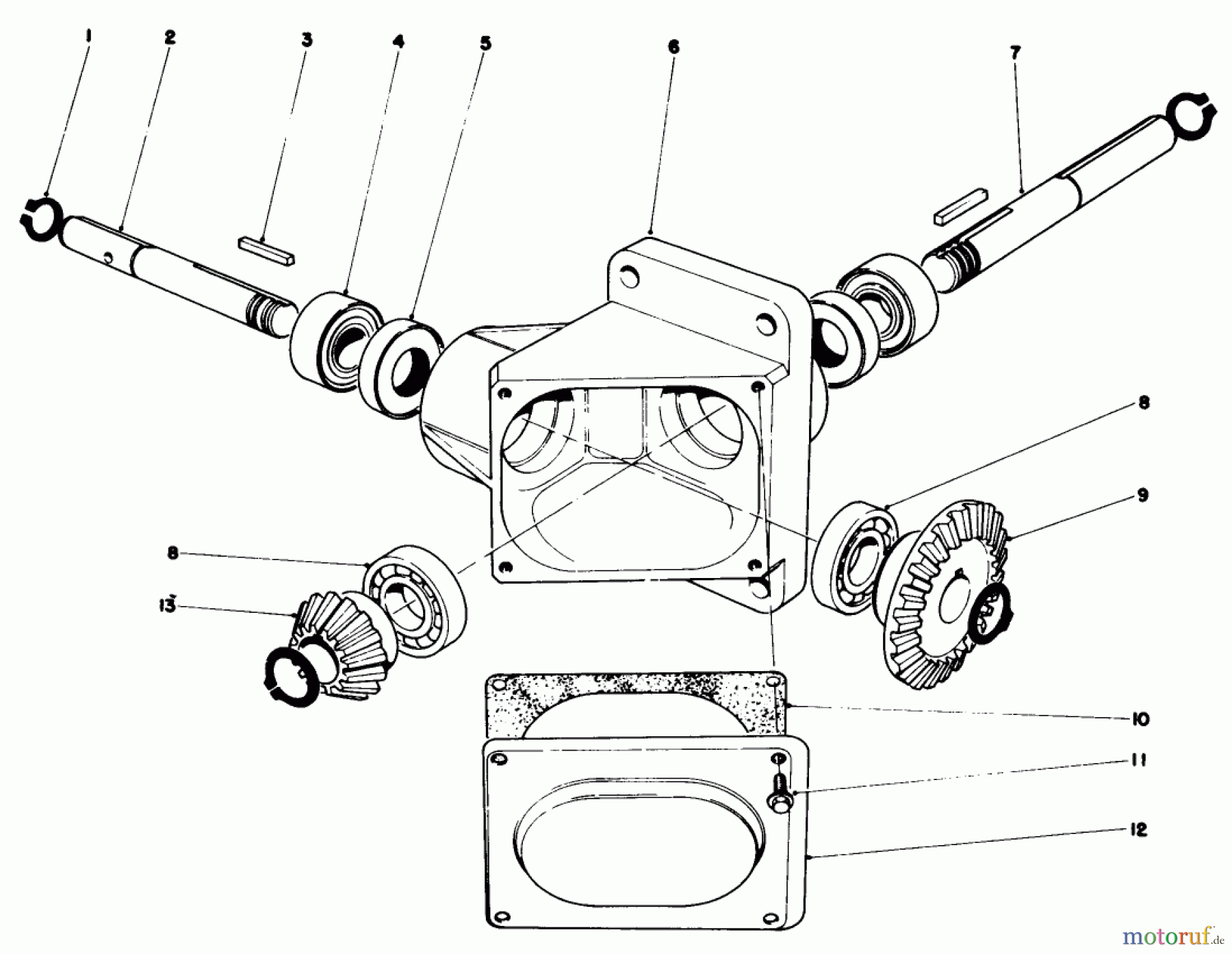 Toro Neu Mowers, Deck Assembly Only 30555 (200) - Toro 52