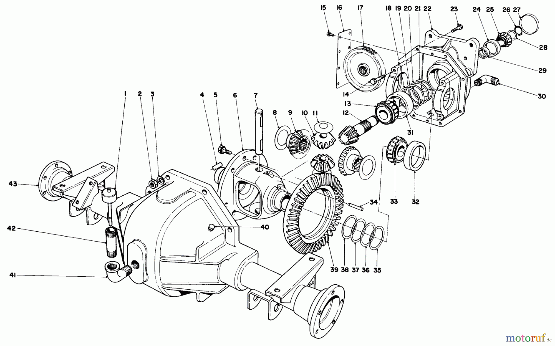 Toro Neu Mowers, Deck Assembly Only 30555 (200) - Toro 52