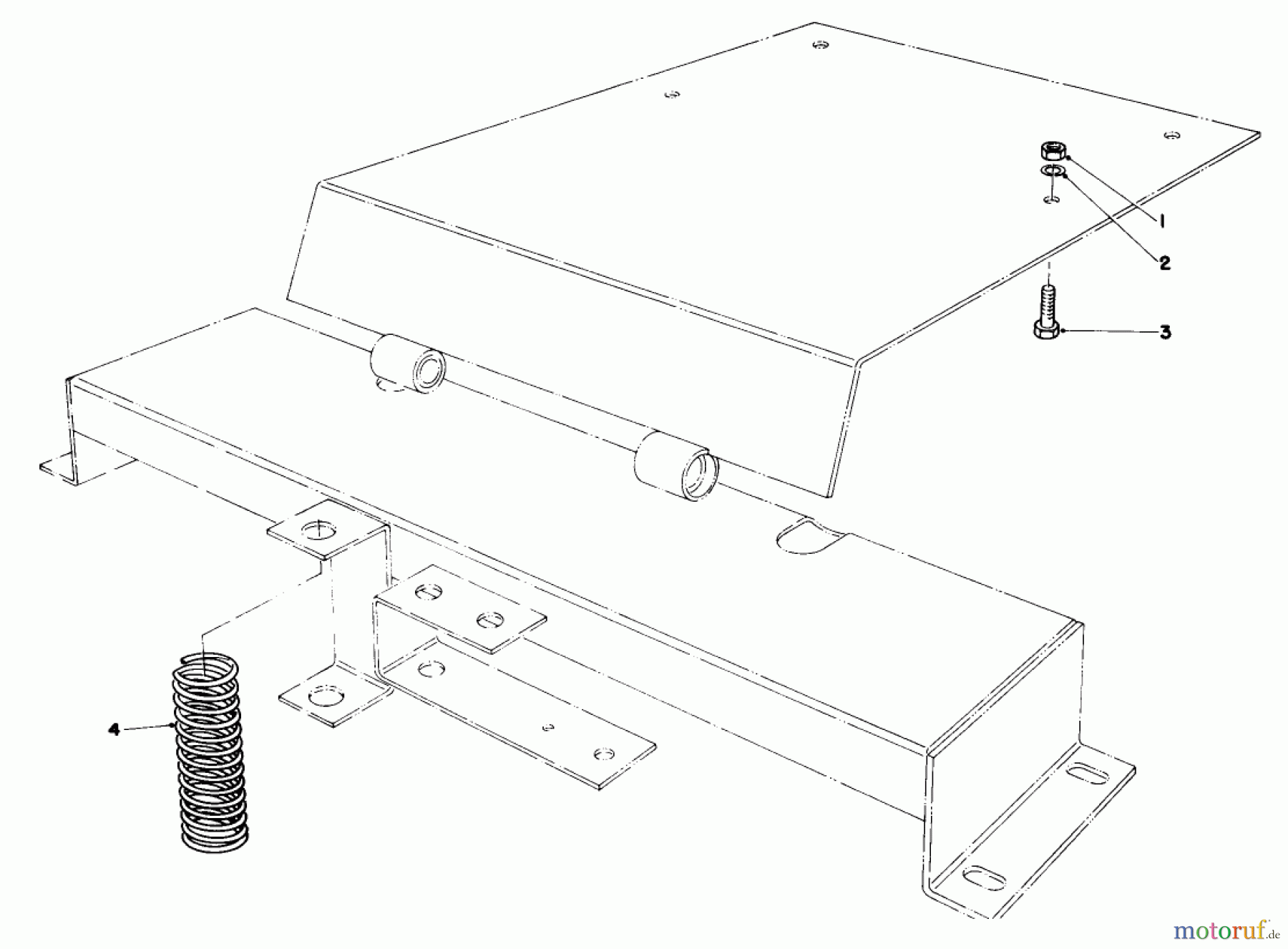 Toro Neu Mowers, Deck Assembly Only 30555 (200) - Toro 52
