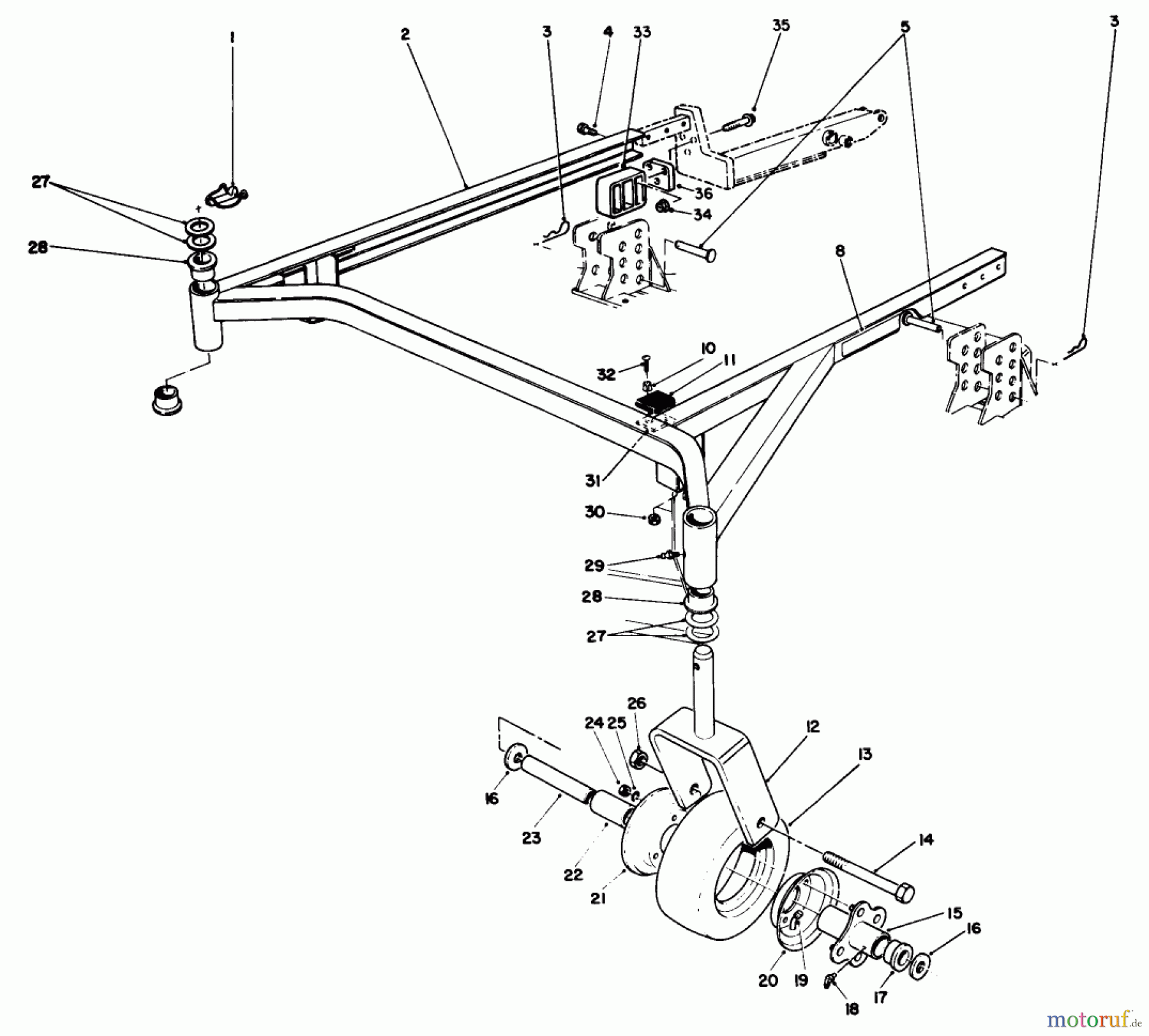 Toro Neu Mowers, Deck Assembly Only 30555 (200) - Toro 52