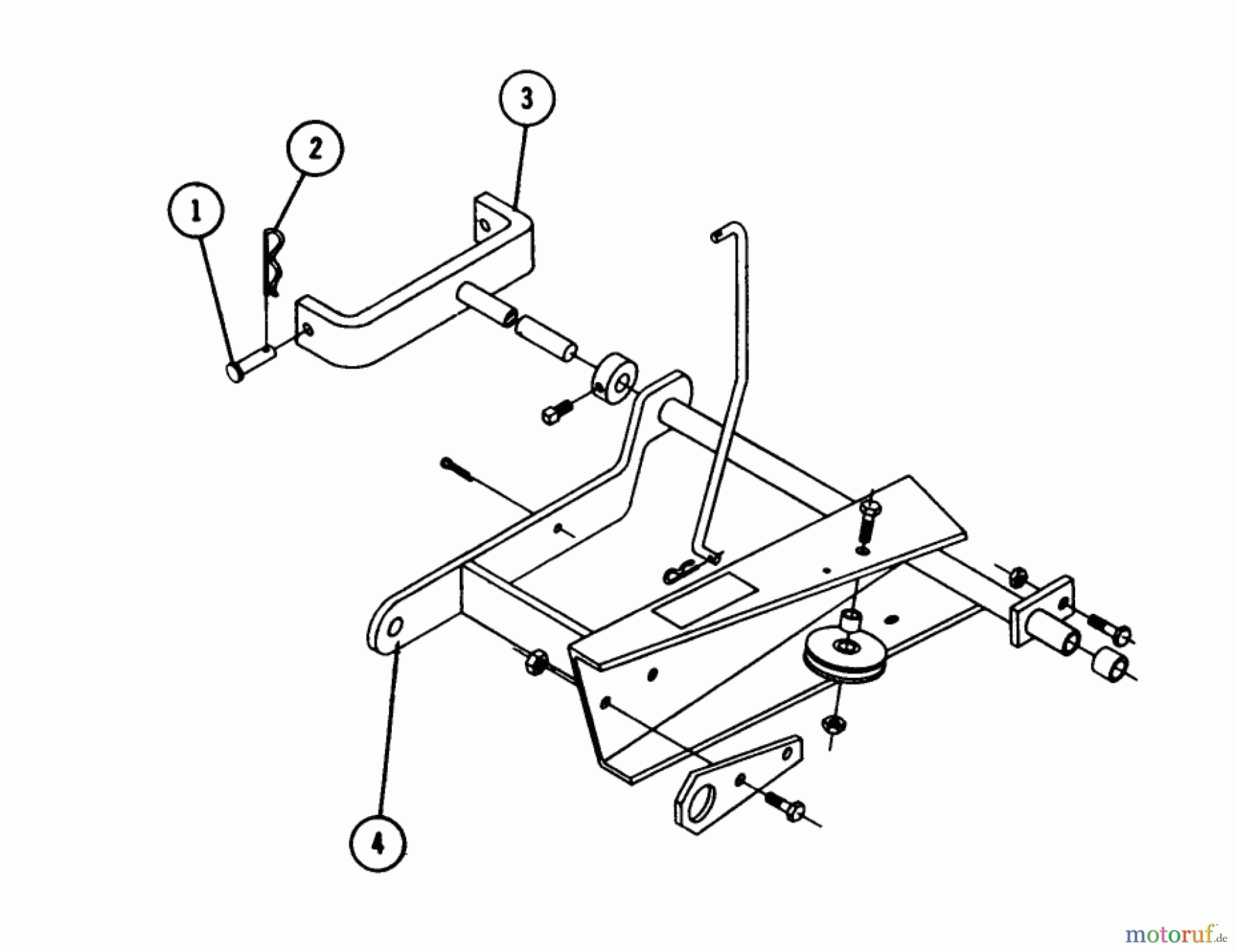  Toro Neu Mowers, Deck Assembly Only 5-7361 - Toro 36