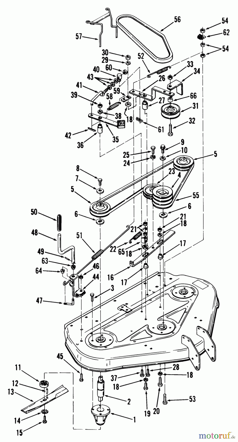  Toro Neu Mowers, Deck Assembly Only 95-32MS01 - Toro 32