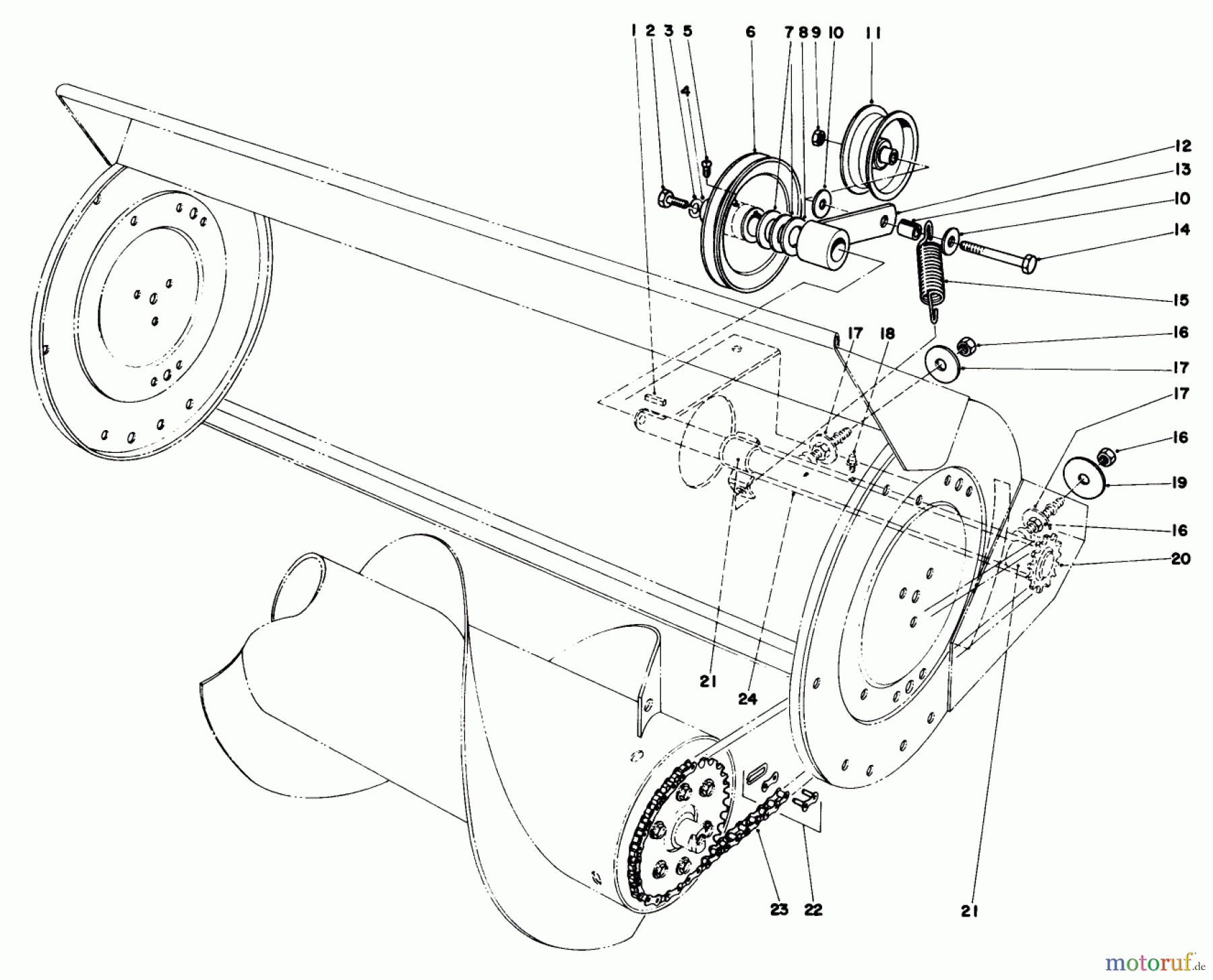 Toro Neu Mowers, Lawn & Garden Tractor Seite 1 57360 (11-32) - Toro 11-32 Lawn Tractor, 1983 (3000001-3999999) 36