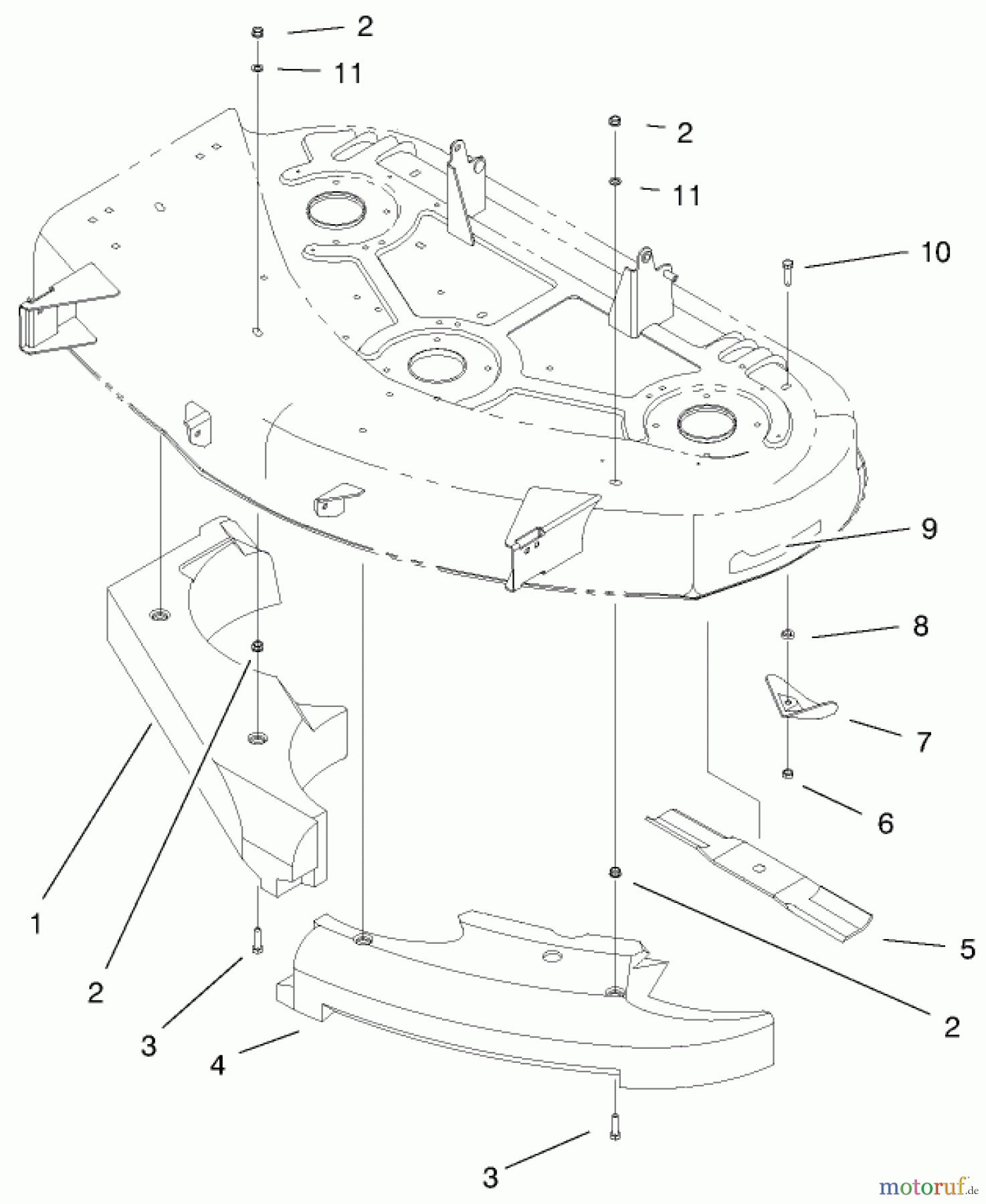  Toro Neu Accessories, Mower 79174 - Toro 44