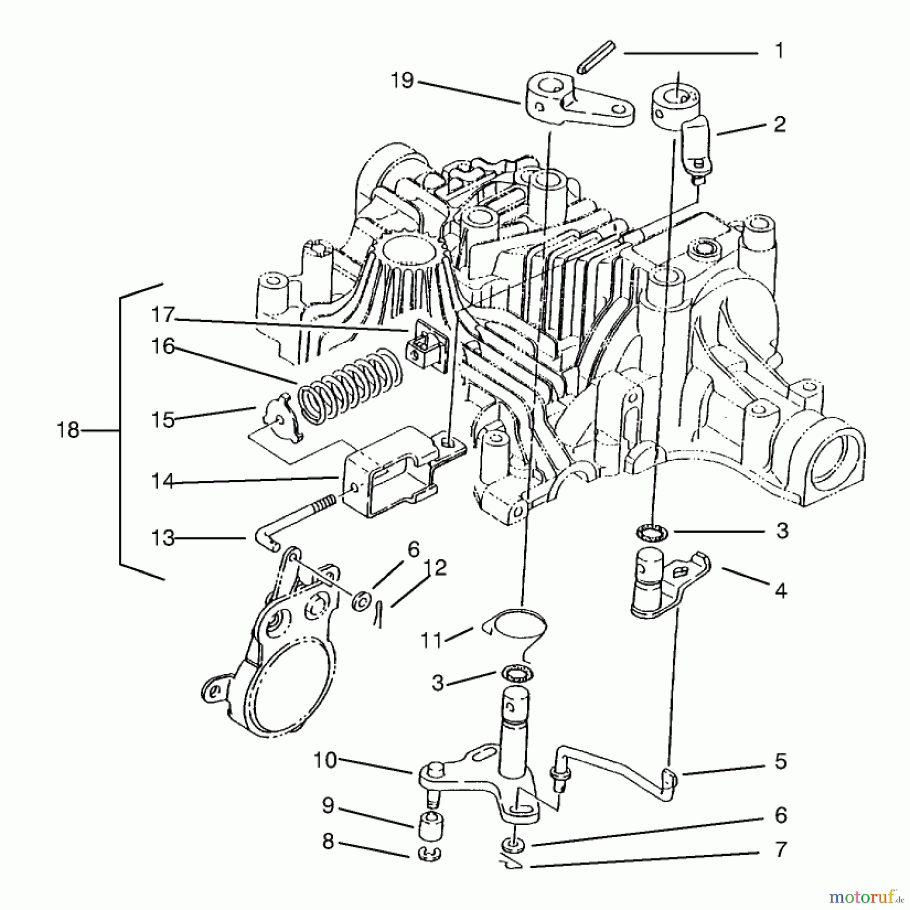  Toro Neu Mowers, Lawn & Garden Tractor Seite 1 72102 (269-H) - Toro 269-H Lawn and Garden Tractor, 1998 (8900400-8999999) BRAKE INTERLOCK