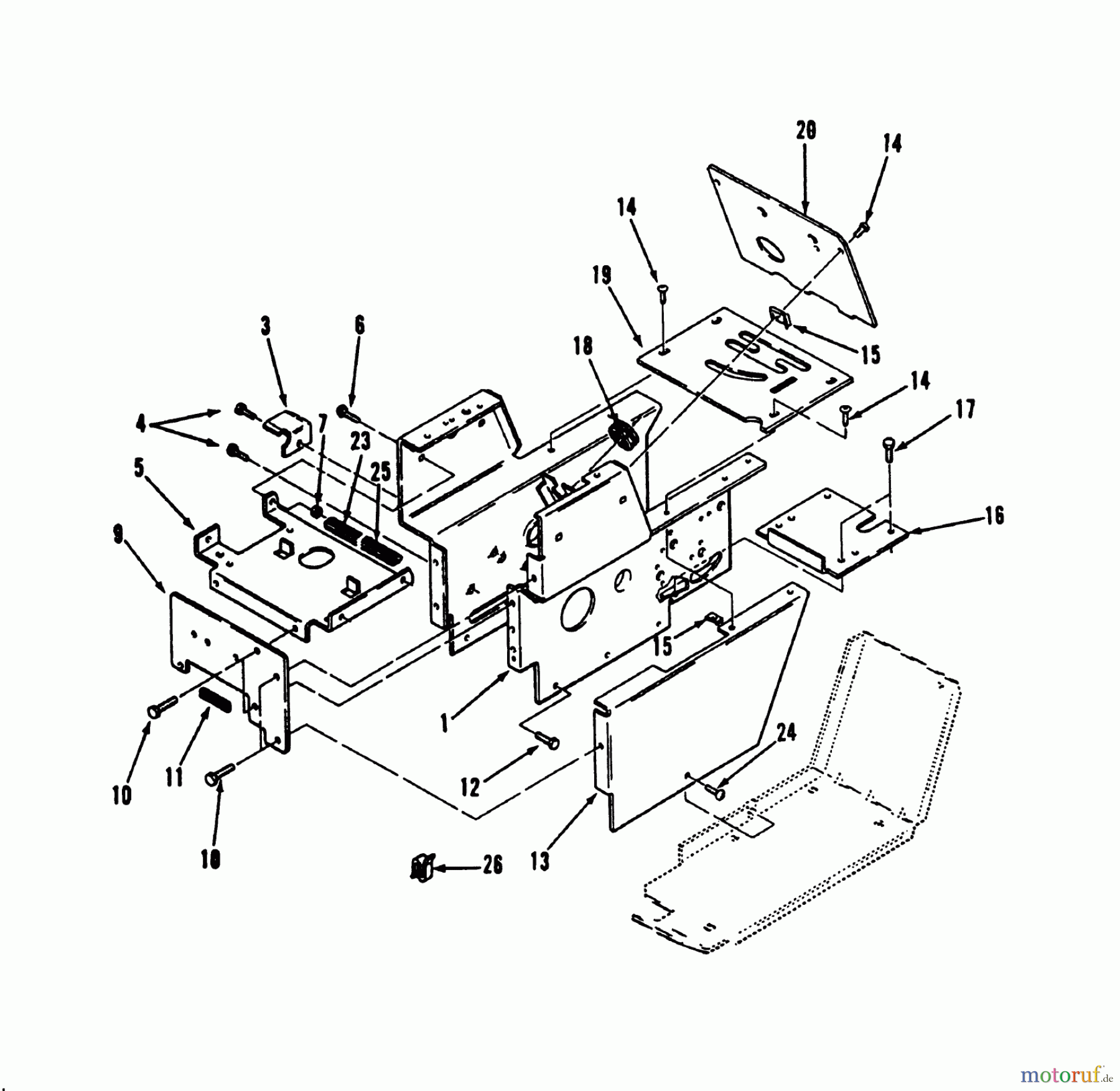  Toro Neu Mowers, Lawn & Garden Tractor Seite 2 R1-16O804 (316-8) - Toro 316-8 Garden Tractor, 1992 (2000001-2999999) SHEET METAL AND COVERS #2